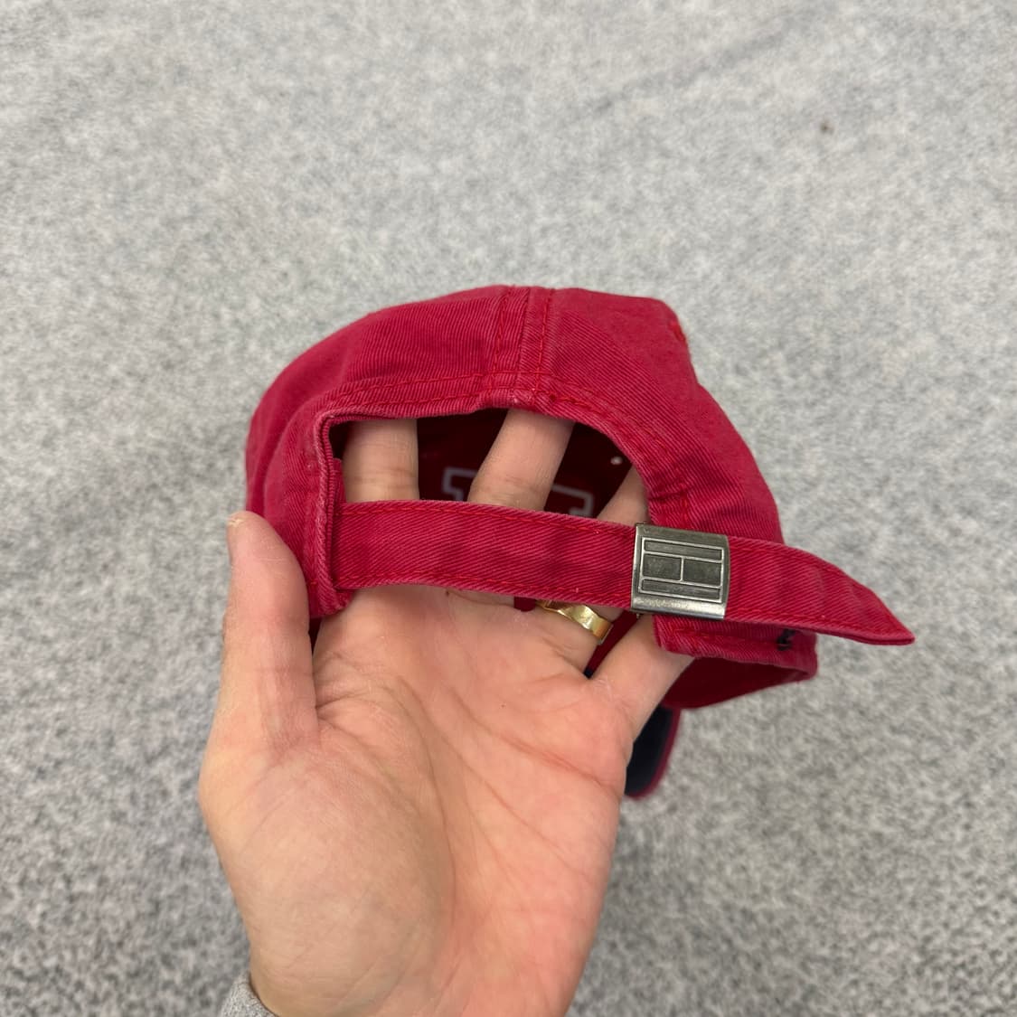 F 타미힐피거 빅로고 볼캡 0130H2 상품이미지3