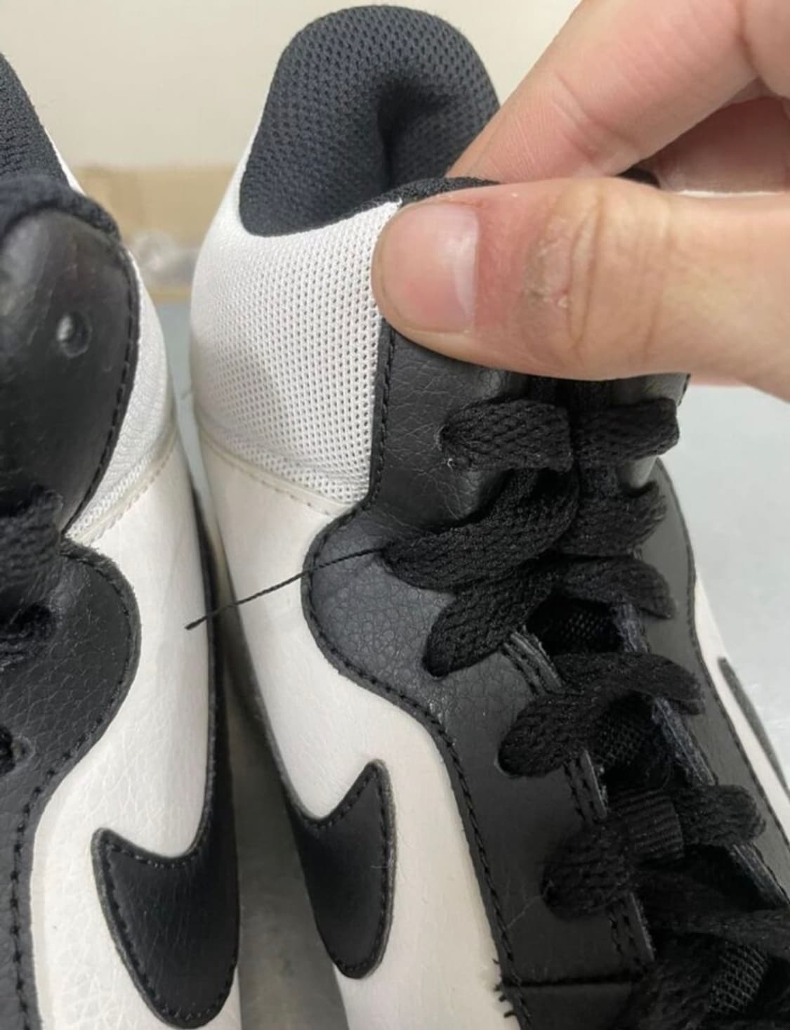 나이키 코트 버로우 미드 화이트 레드 블랙 270 상품이미지6