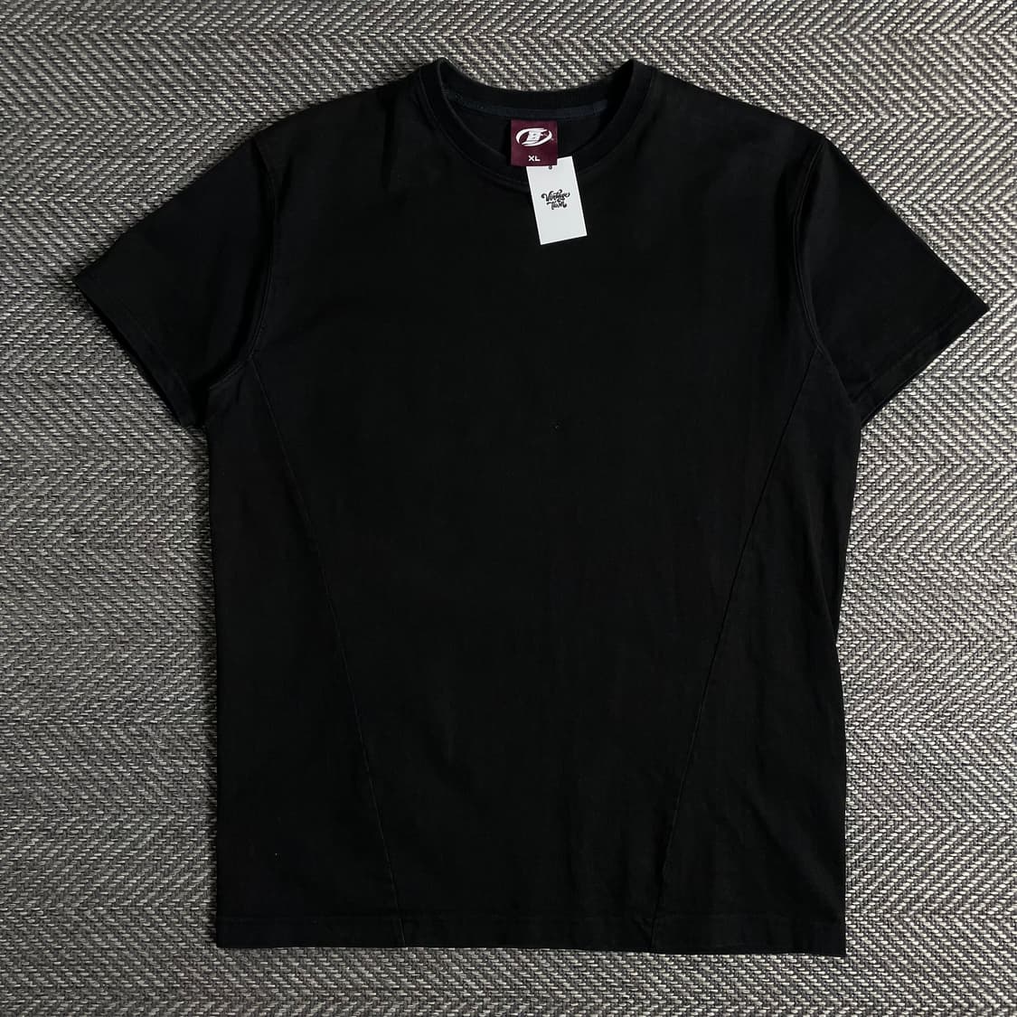 본투윈 머슬핏 블랙 미니멀 티셔츠o 3416 상품이미지1