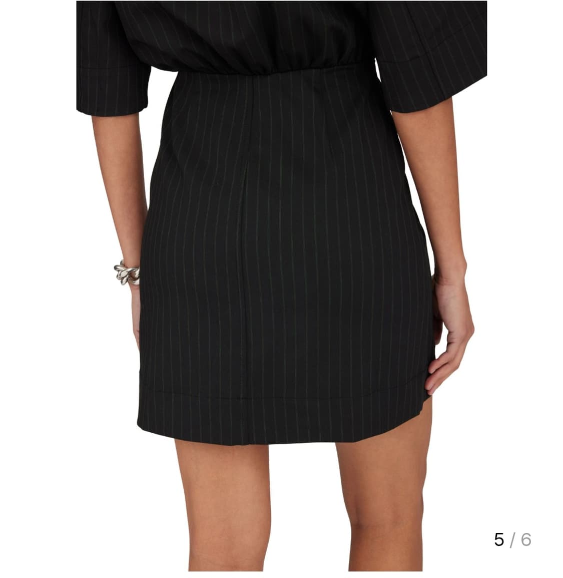 가니 카라 쇼트 원피스 XS사이즈(새상품) 상품이미지4