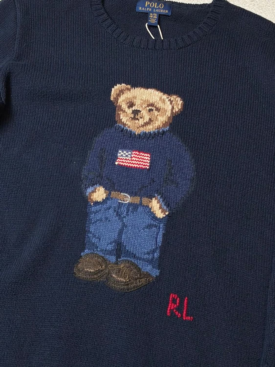 폴로 랄프로렌 아이코닉 베어 니트 PN7950 상품이미지3