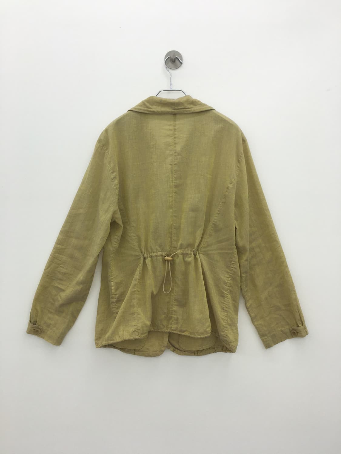 Sage Summer Linen Jacket 상품이미지7