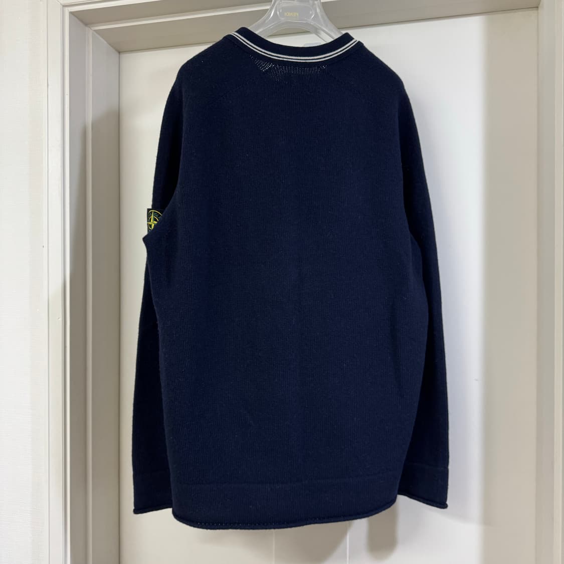 스톤아일랜드 더블라이닝 램스울 니트 L사이즈 네이비 상품이미지5