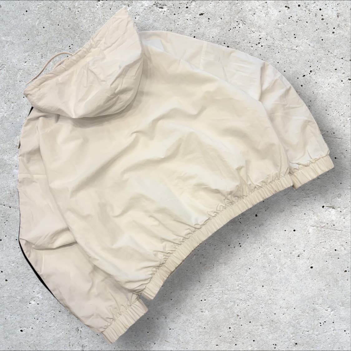 [S] 아디다스 에센셜 우븐 삼선 후드 바람막이 화이트 B438 상품이미지2