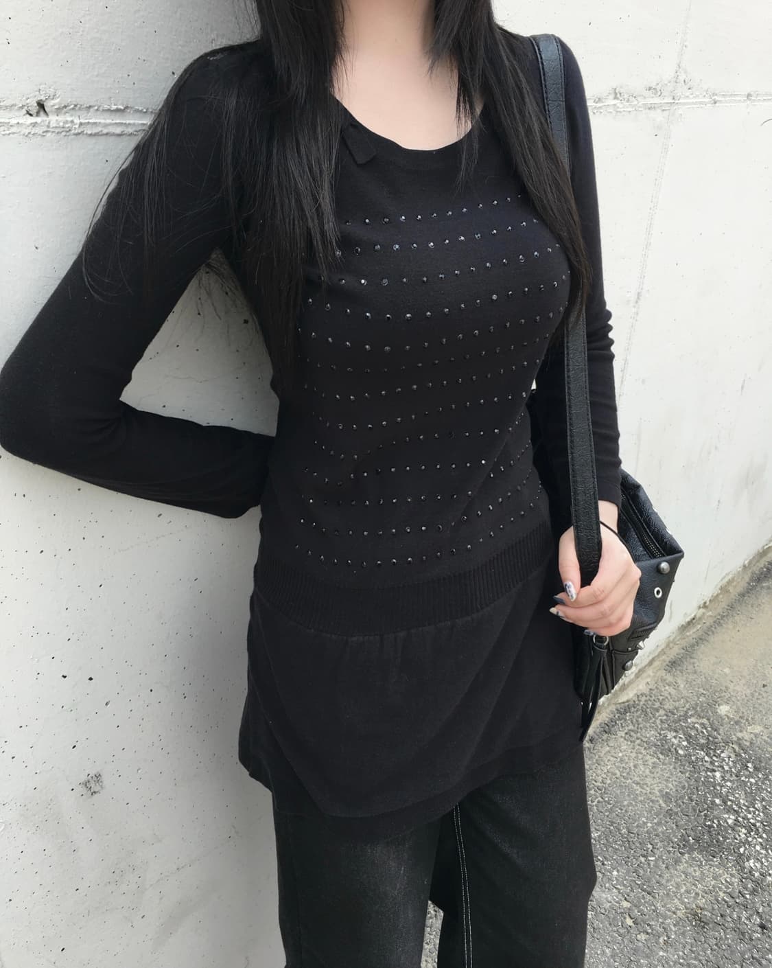 Hotfix Ribbon Banding Top 상품이미지3