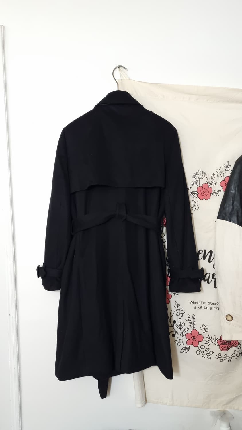 Brooks brothers 울, 실크 블랜디드 트렌치 코트 상품이미지5