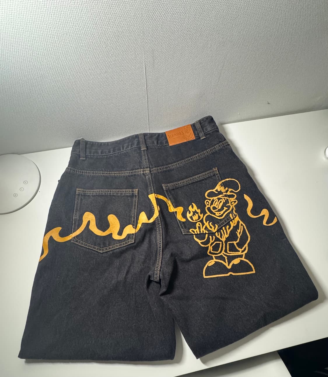 위켄더스 흑청 데님 (M) 상품이미지3