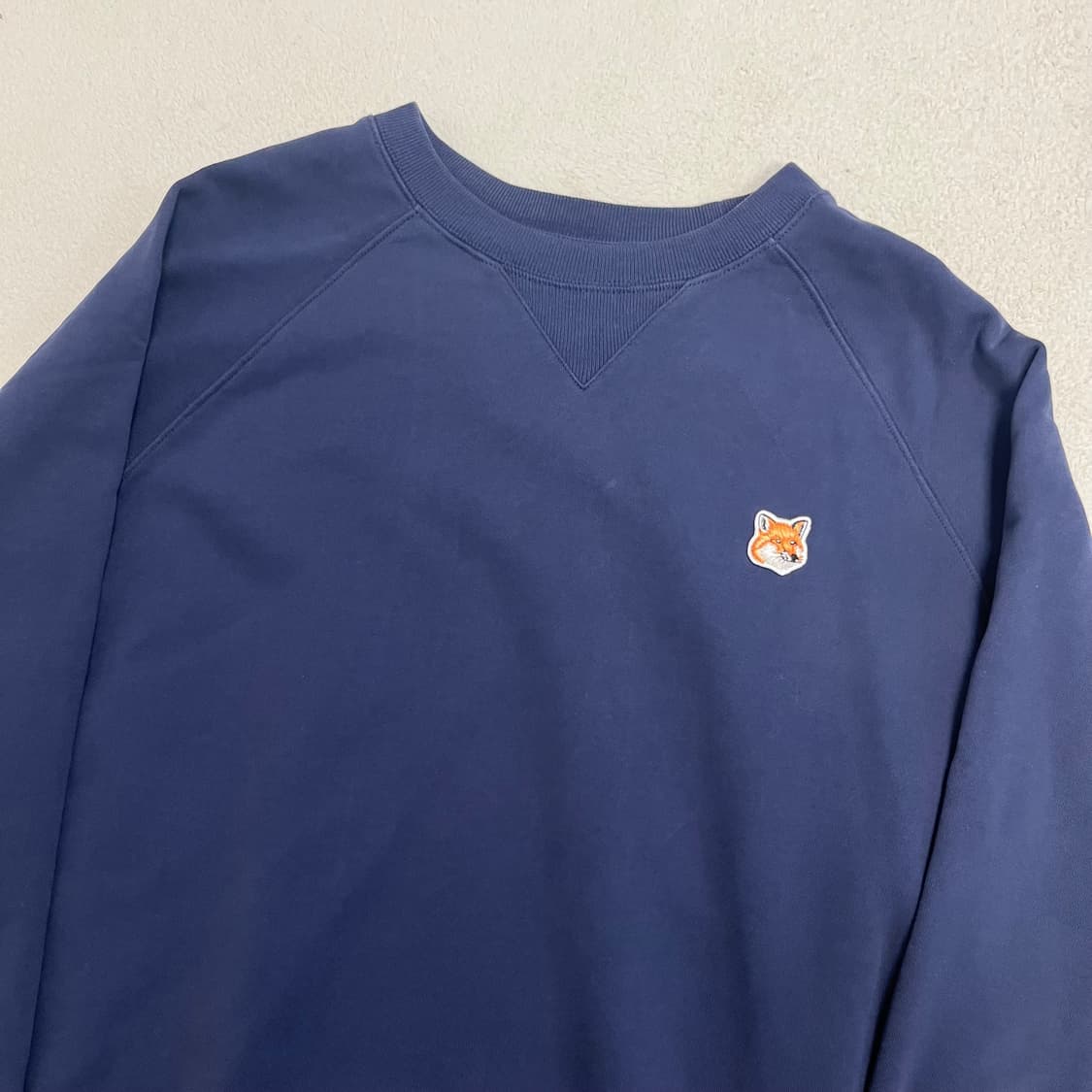 Maison Kitsuné navy sweatshirt 상품이미지5