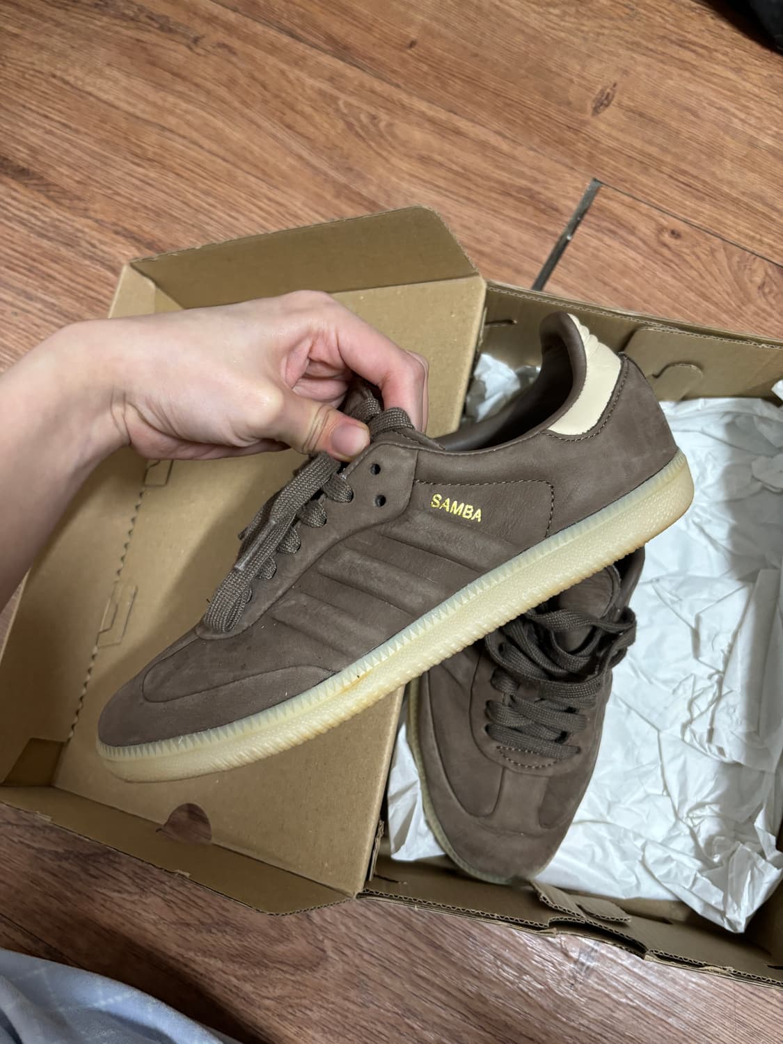 Adidas suede samba brown 상품이미지2