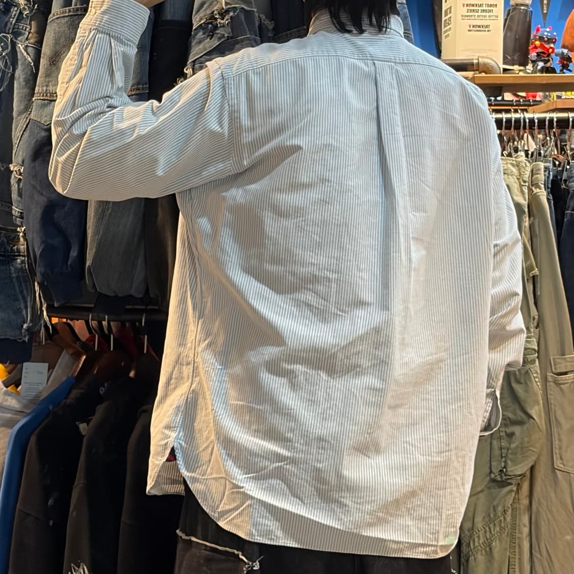 [No.9]Polo 폴로 스트라이프 긴팔셔츠 상품이미지5