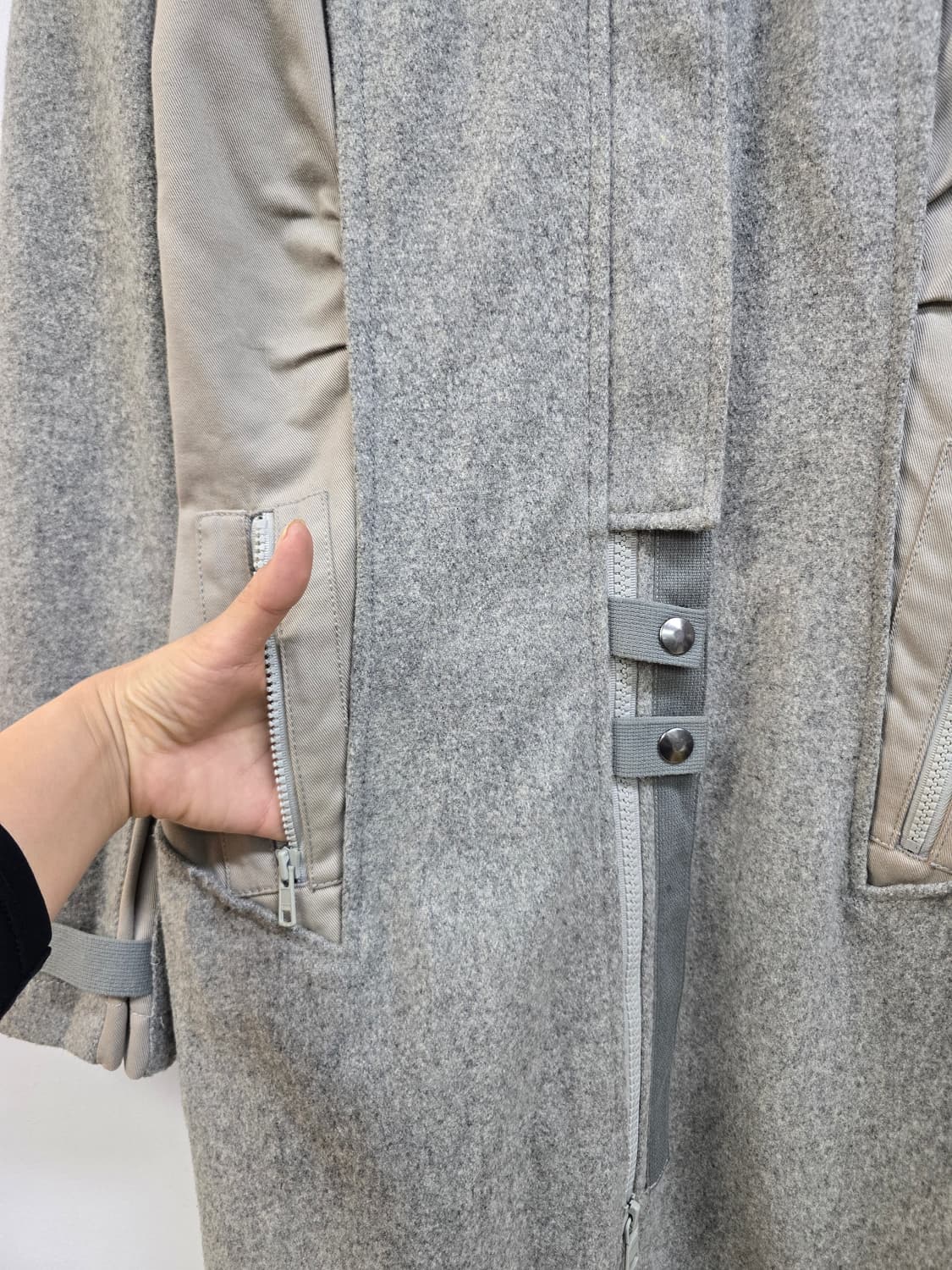 막스마라 sportmax 테크니컬 울 코트 상품이미지5