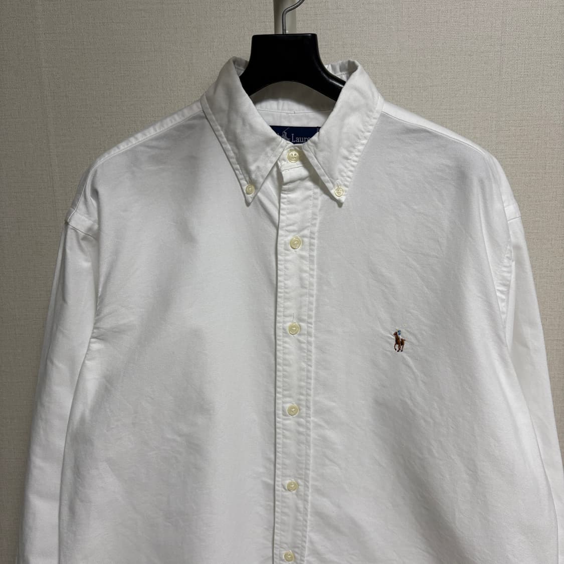 폴로 랄프로렌 야머스핏 옥스포드 셔츠 / 화이트, L 상품이미지2