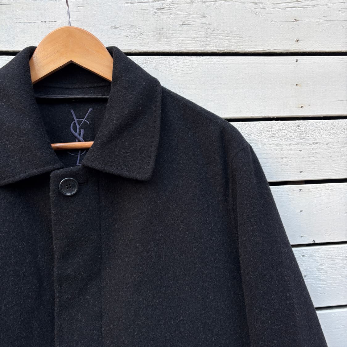 Yves Saint Laurent 입생로랑 울 캐시미어 코트 상품이미지3