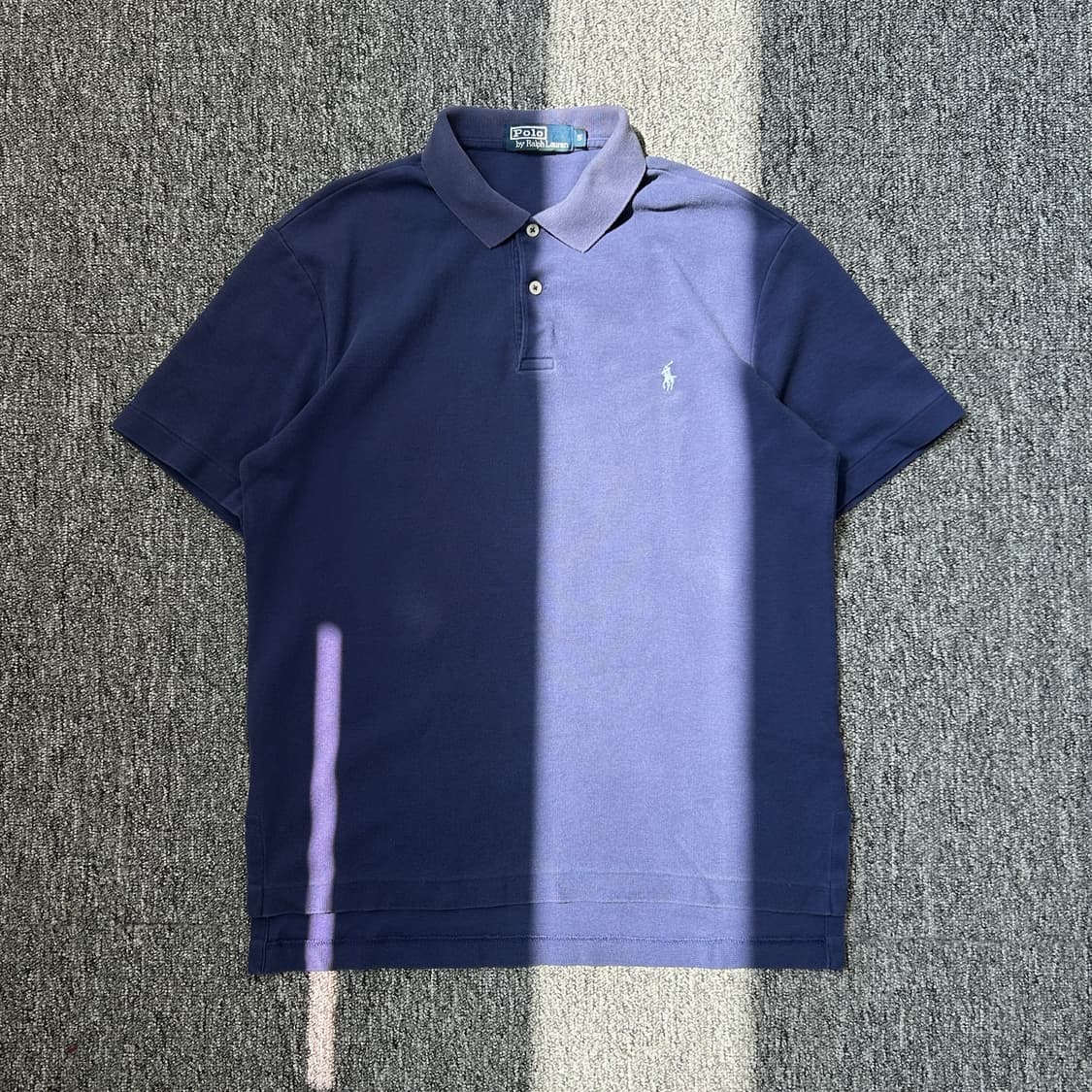 폴로 랄프로렌 네이비 메쉬 PK 반팔티셔츠 상품이미지1