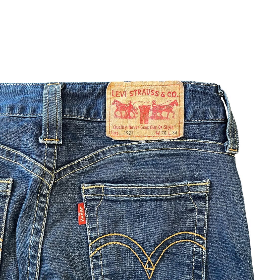 리바이스 우먼스 1927 부츠컷 데님팬츠 상품이미지5