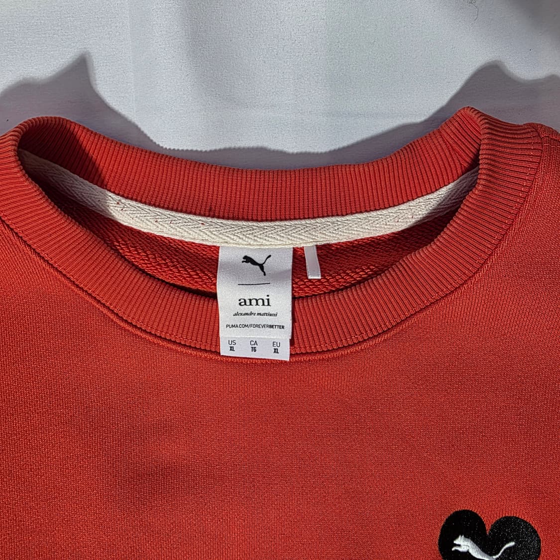 [XL]퓨마x아미 콜라보 맨투맨 상품이미지2