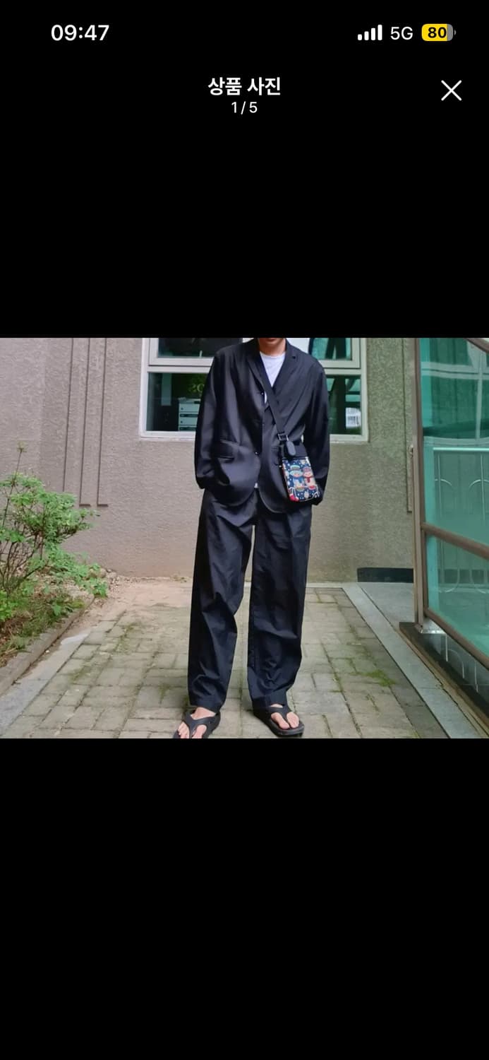 [L] 유니폼브릿지 울 블레이저 블랙 상품이미지4