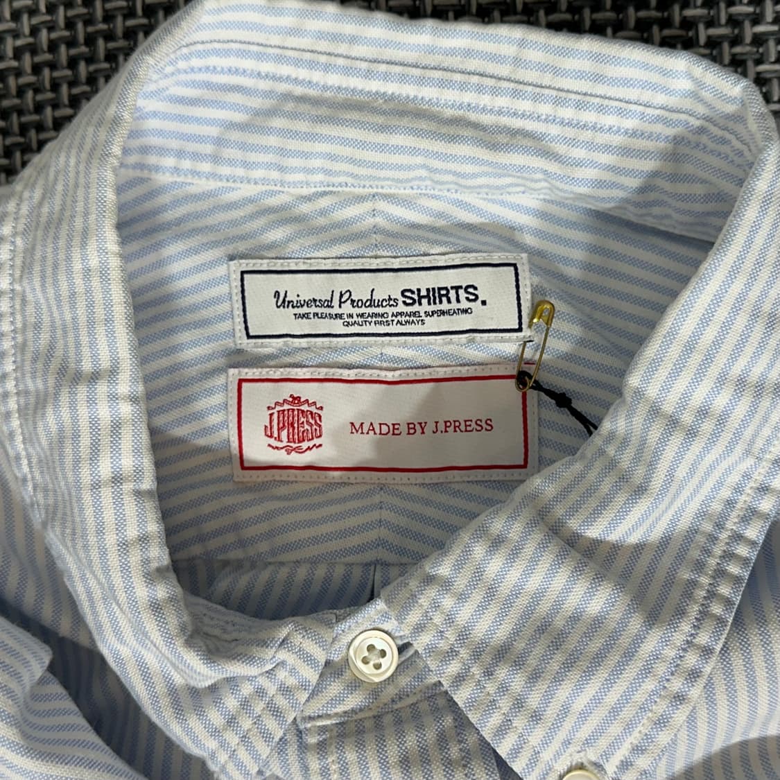 유니버셜프로덕트 X 제이프레스 스트라이프 셔츠 (3/L) 상품이미지7