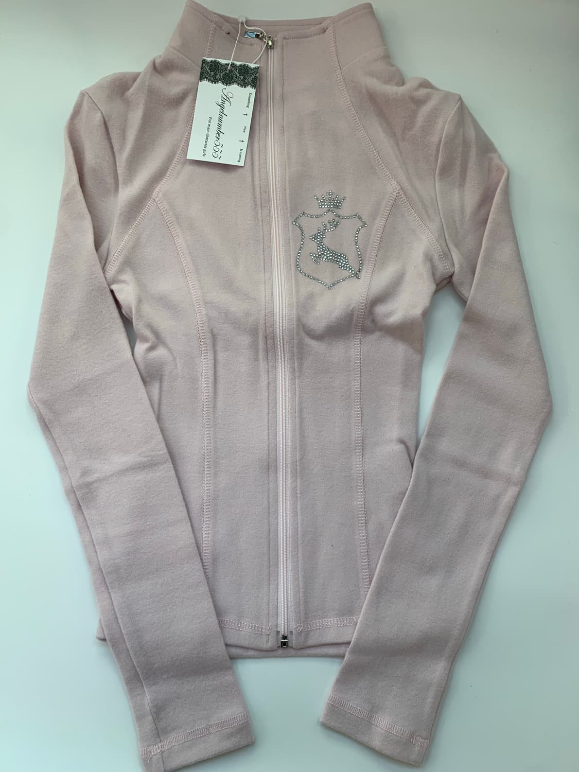 Upper Club Deer Zip-up (PINK) 상품이미지6