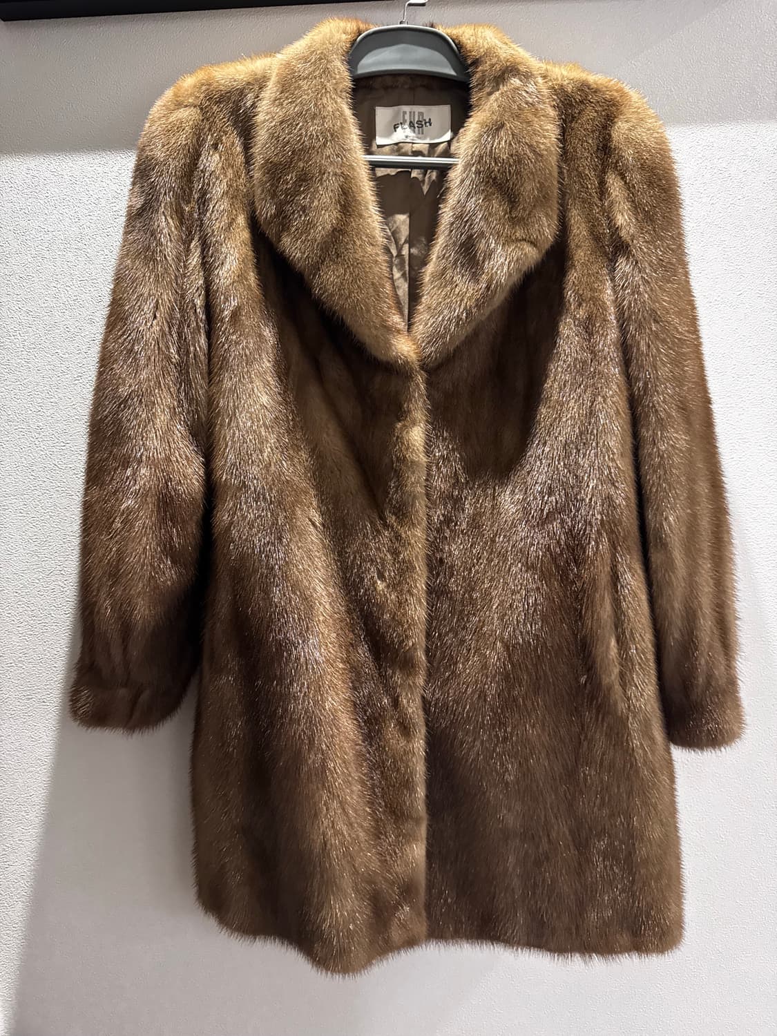 카푸치노 브라운 빈티지 밍크 상품이미지1