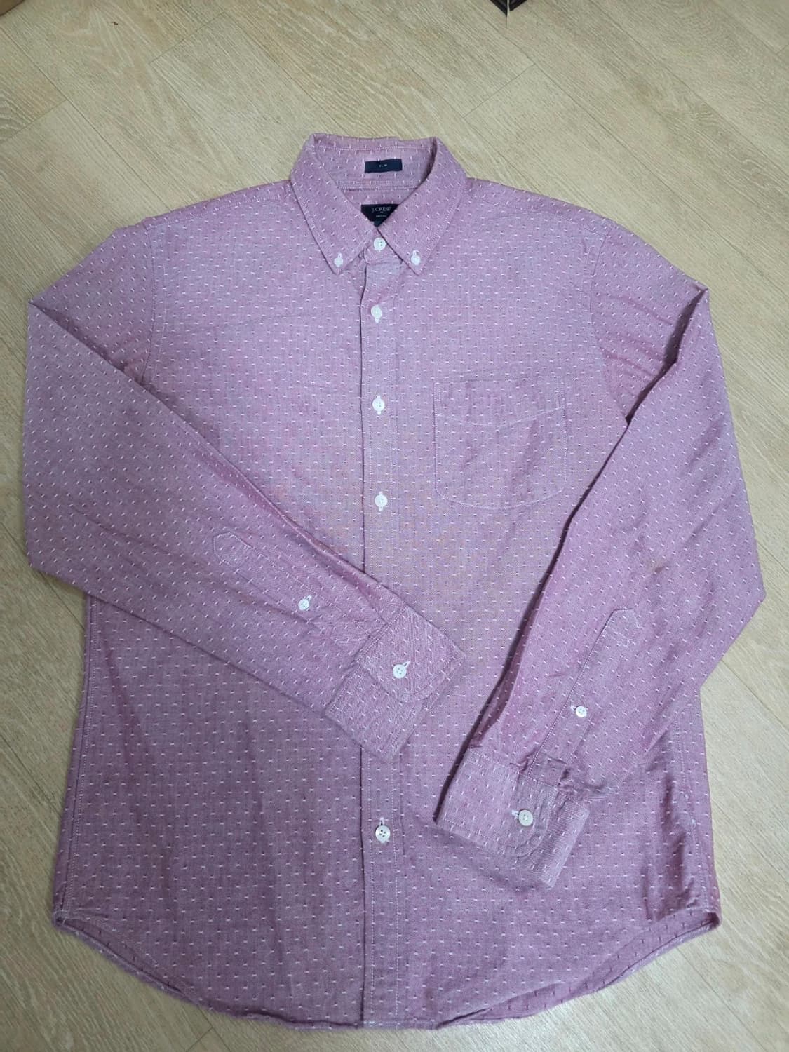 J.CREW 제이크루 옥스포트 셔츠 패턴 핑크 100 상품이미지1