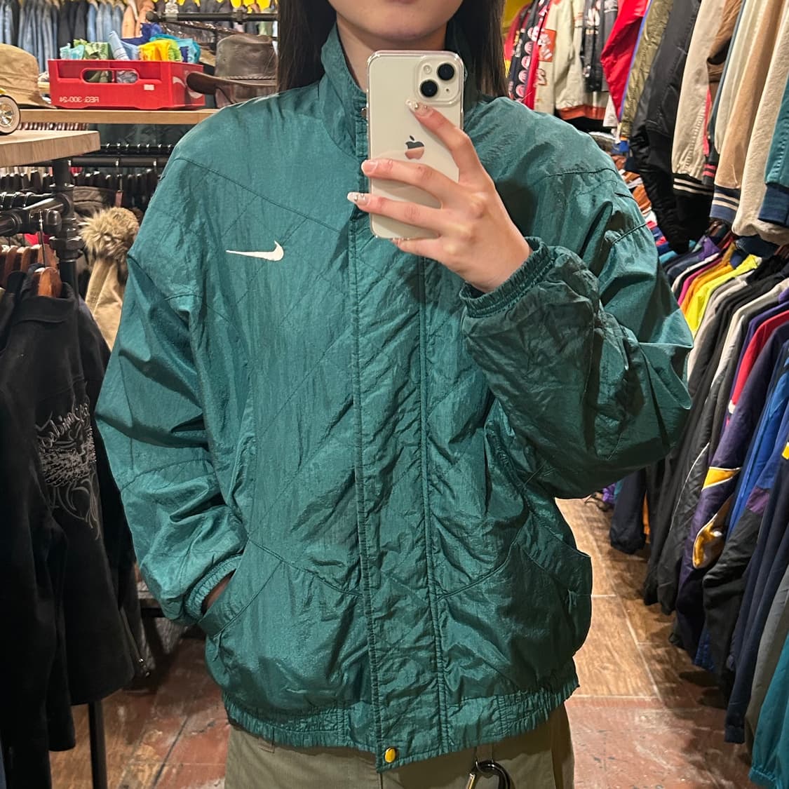 [HI] 나이키 바람막이 그린  상품이미지2