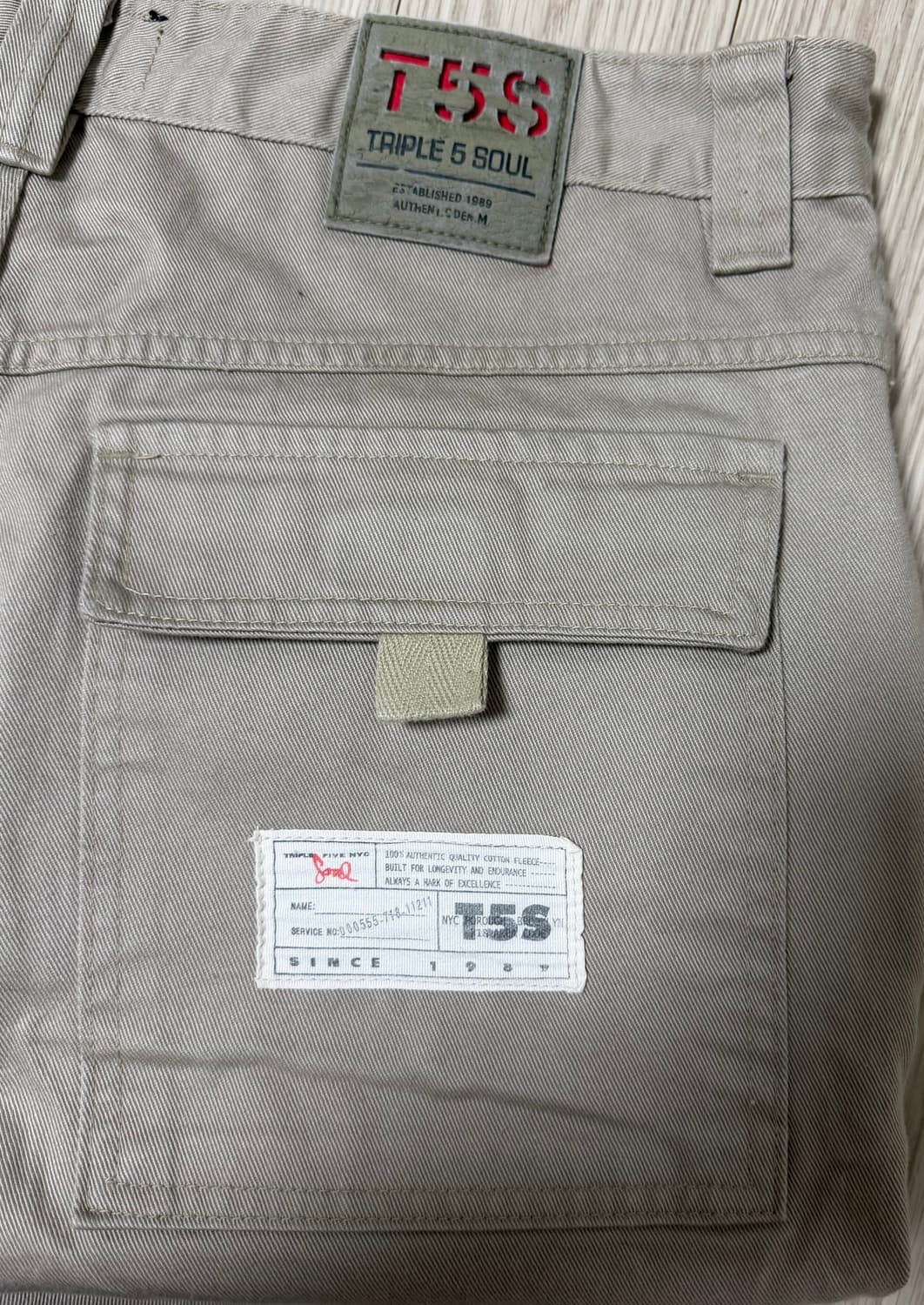 트리플 5 소울 올드스쿨 카고팬츠 상품이미지1