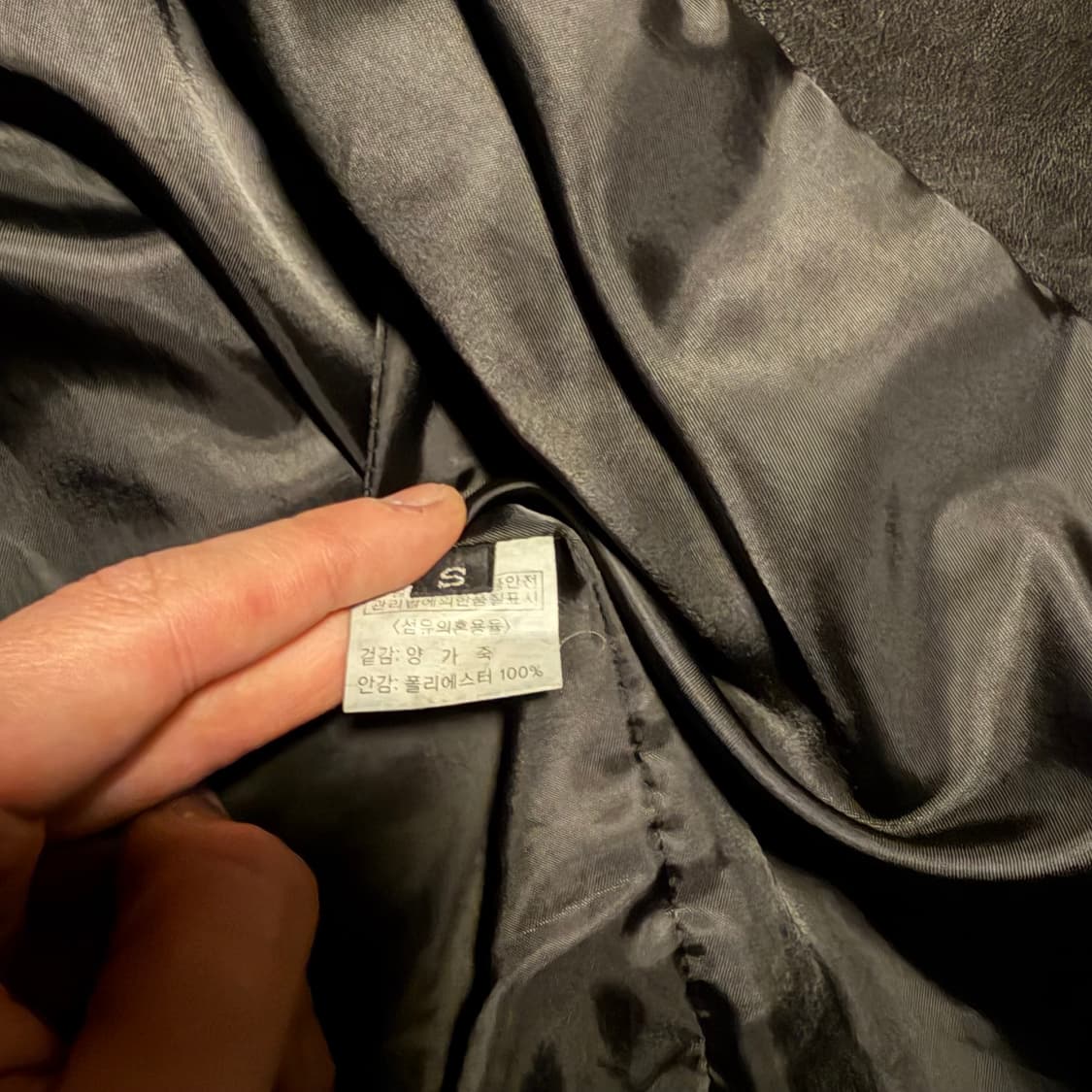 Korean Lambskin double zip-up rider jack 상품이미지7