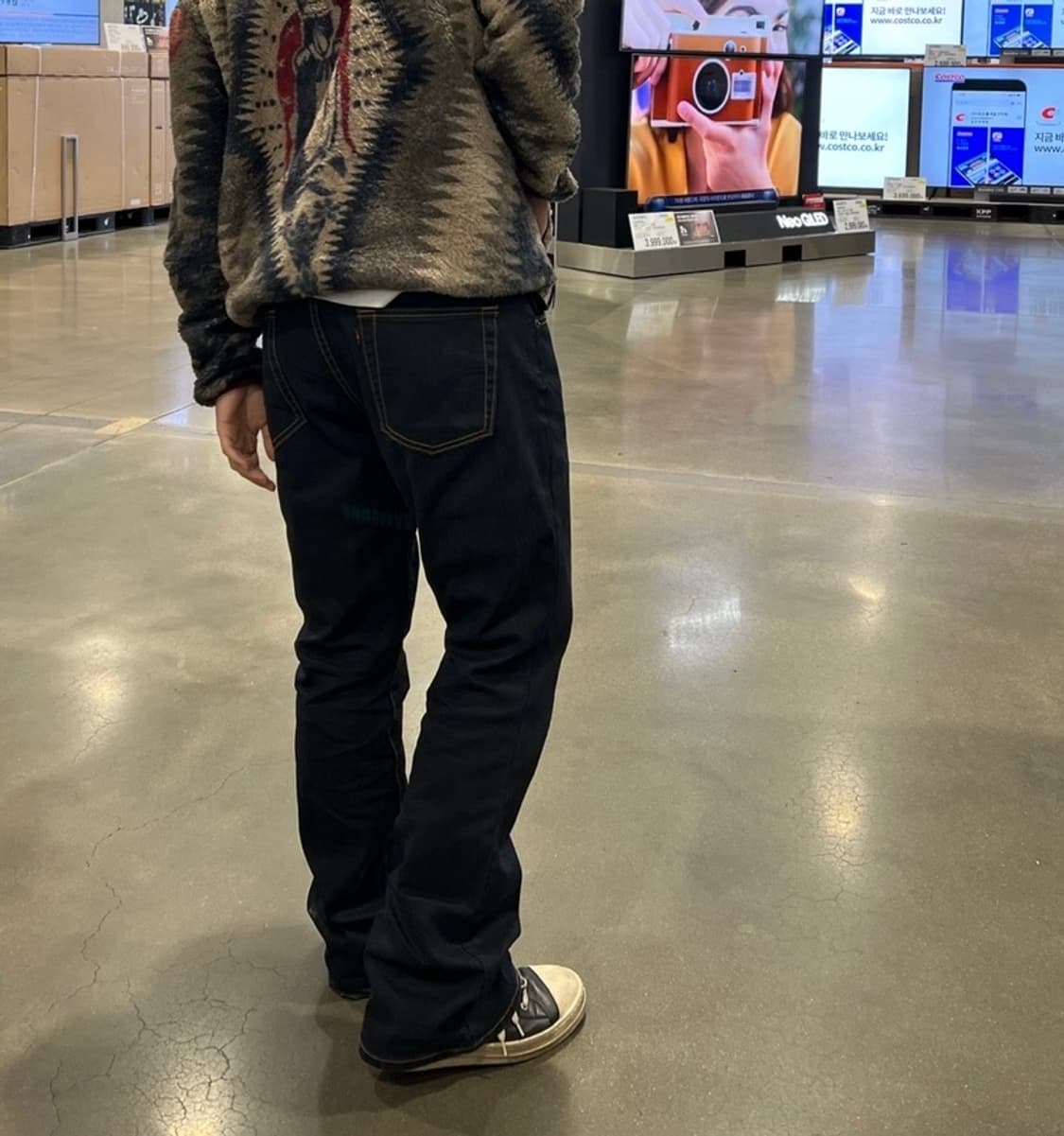 빈티지 리바이스 525 부츠컷 플레어핏 데님 (32정도) 상품이미지1