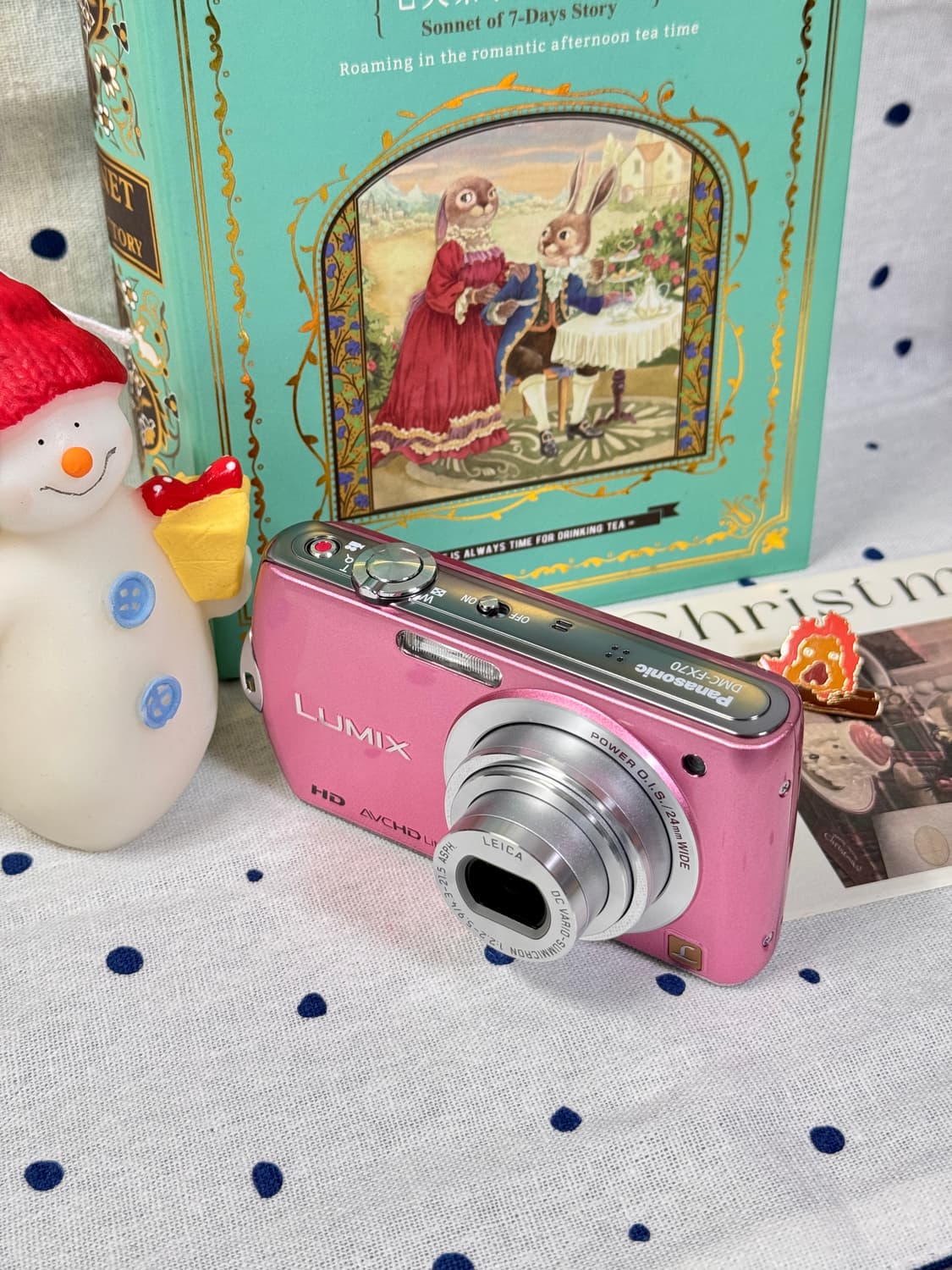 파나소닉 루믹스 DMC-FX70 핑크(빈티지디카) 상품이미지2