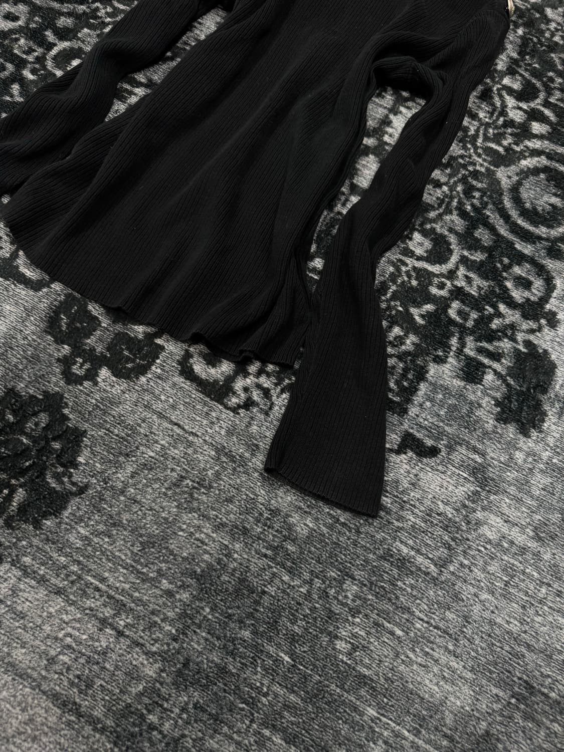 Armani botton structure high neck ribbed 상품이미지5