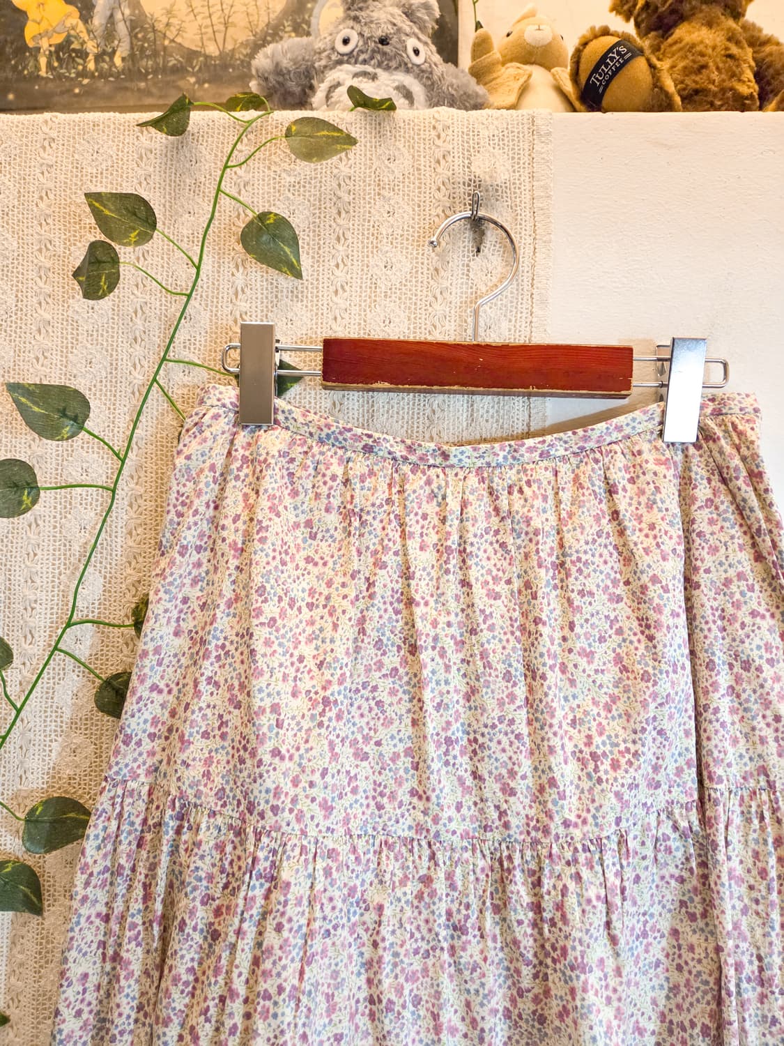 잔꽃 캉캉 롱스커트 상품이미지2