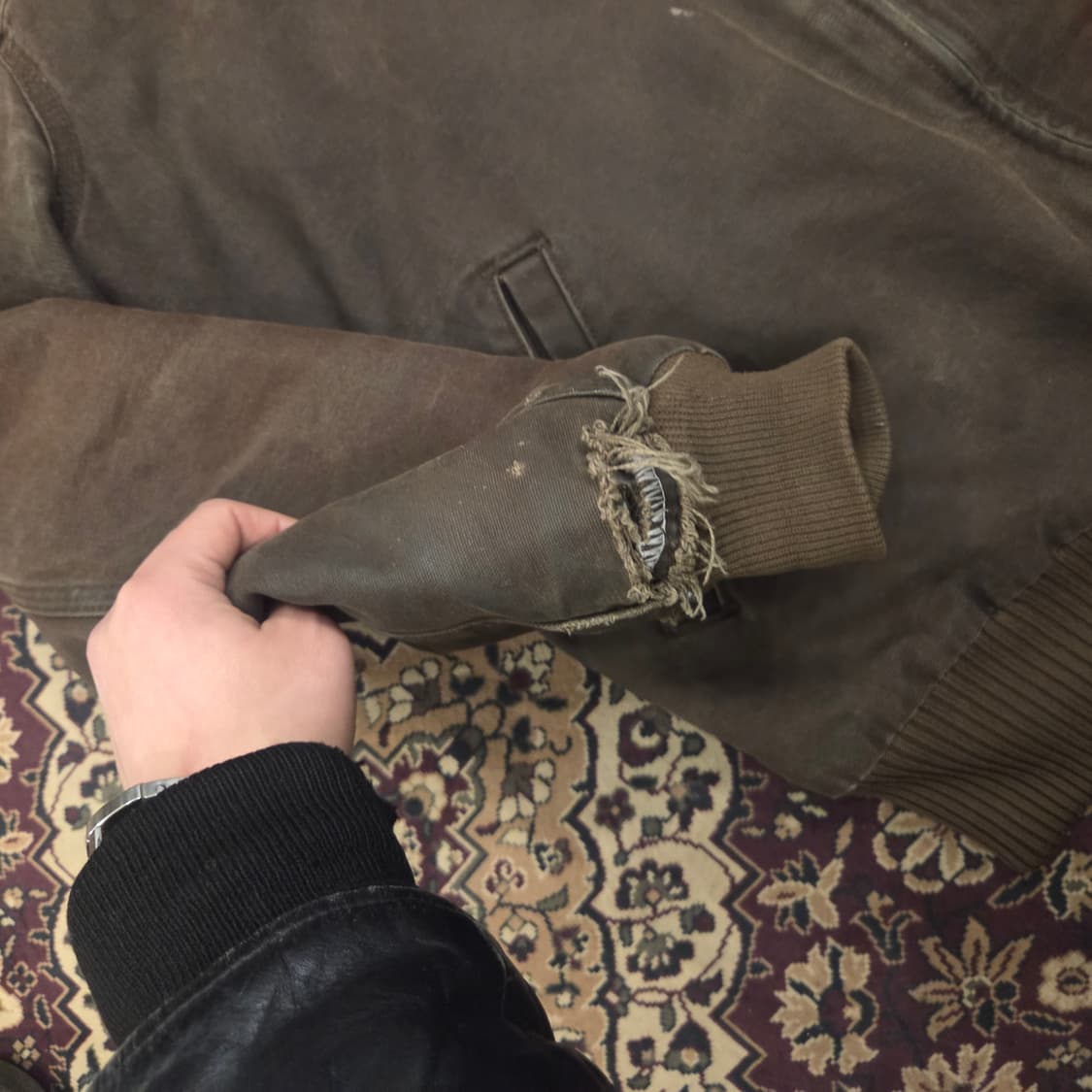 칼하트 산타페 dkb j14 dkb 다크브라운 라지 톨 상품이미지5