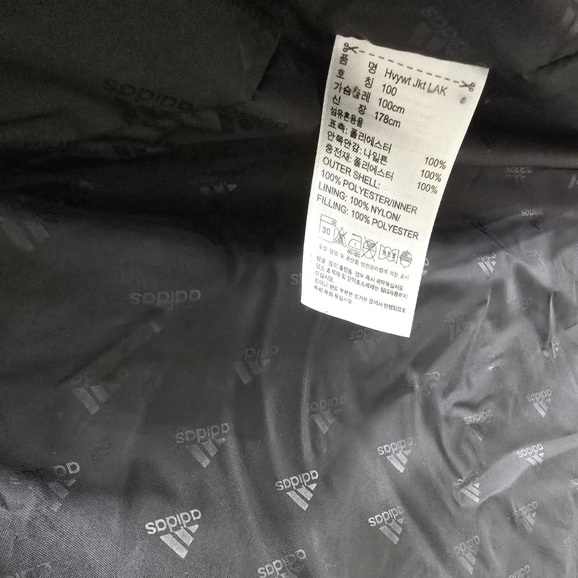 adidas NBA 패딩 LA 레이커스 후드 점퍼 푸퍼 자켓 블랙 100 상품이미지7