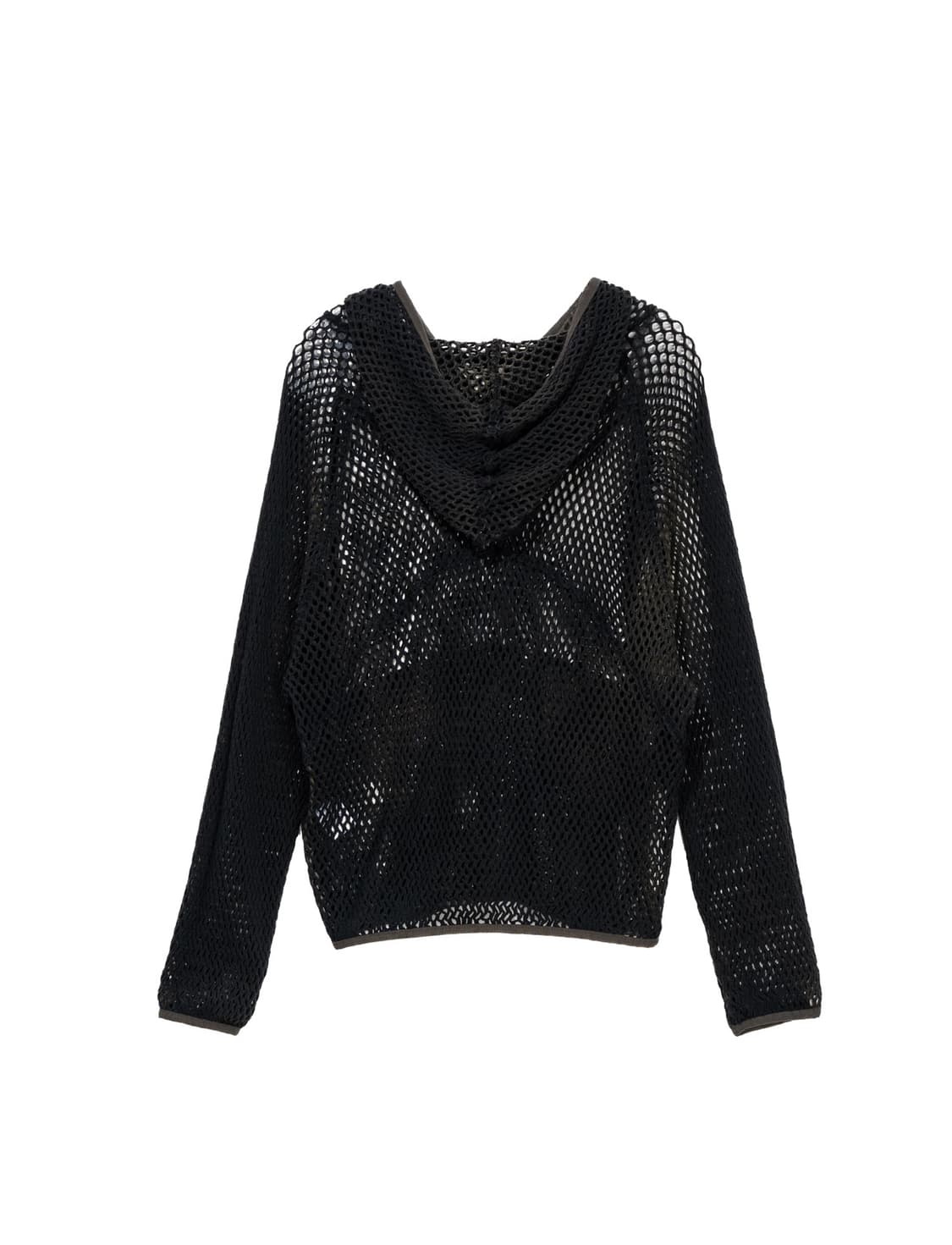 [1/2] HYEIN SEO Spray-Dyed Mesh Hoodie 상품이미지2