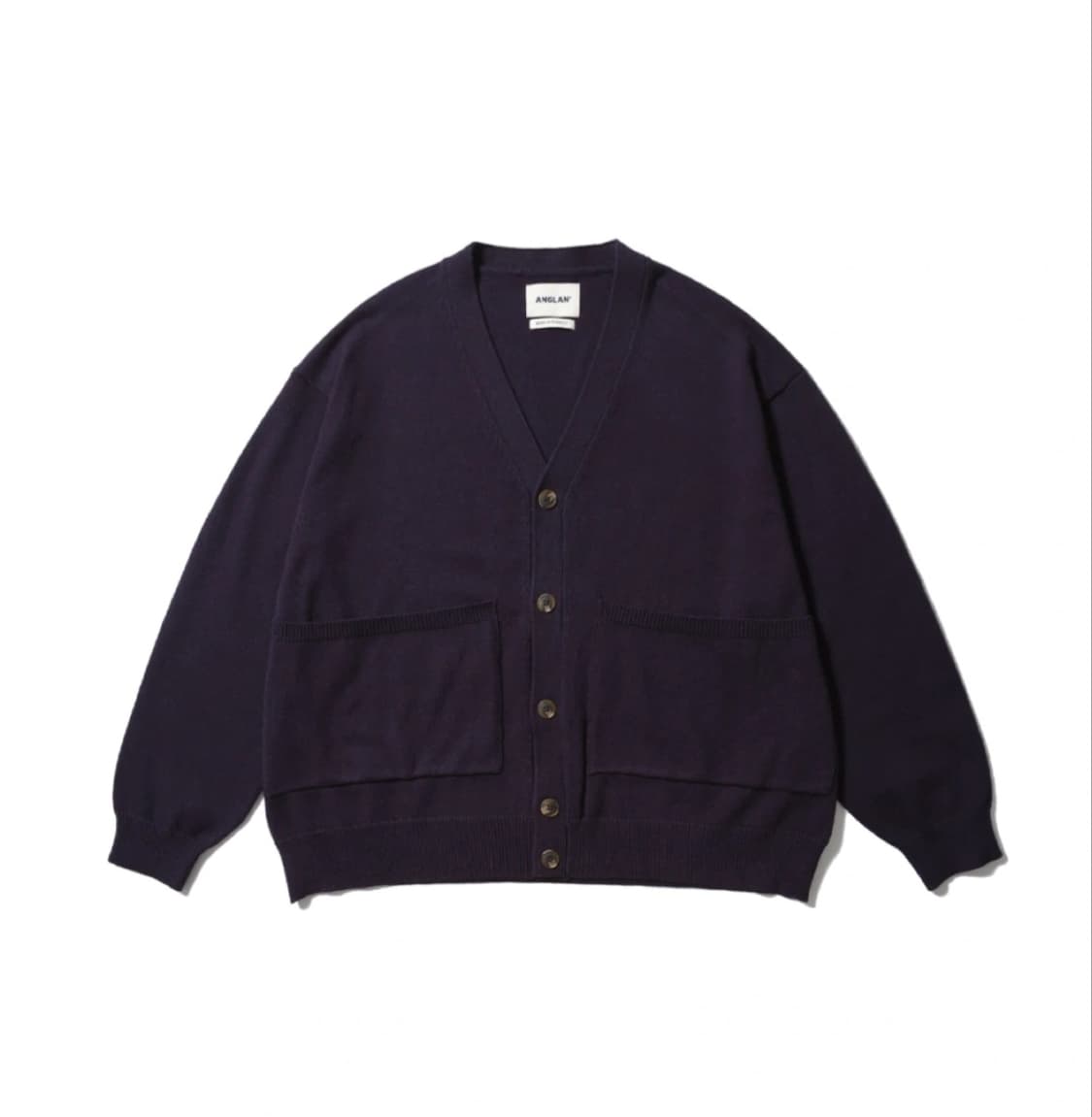 앵글런 가디건 퍼플 상품이미지1