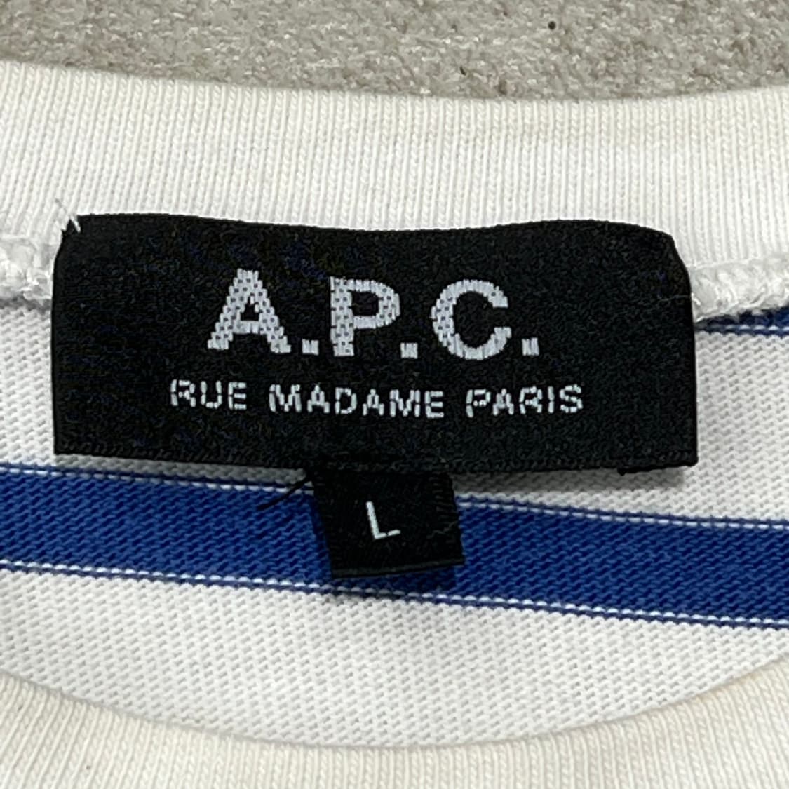 아페쎄 스트라이프 반팔티 s10319 상품이미지5