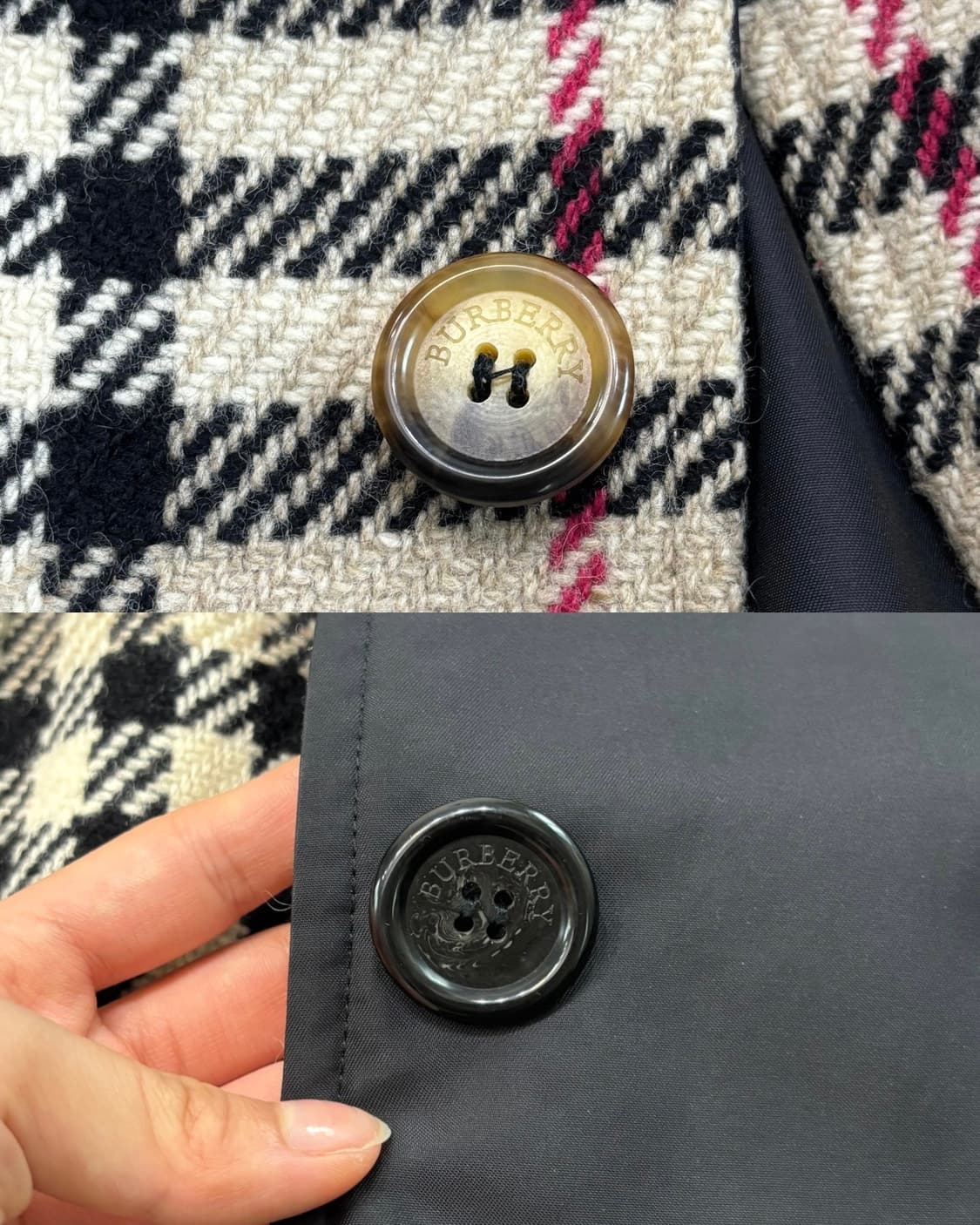 Burberry 런던 노바체크 리버시블 울 자켓 상품이미지9