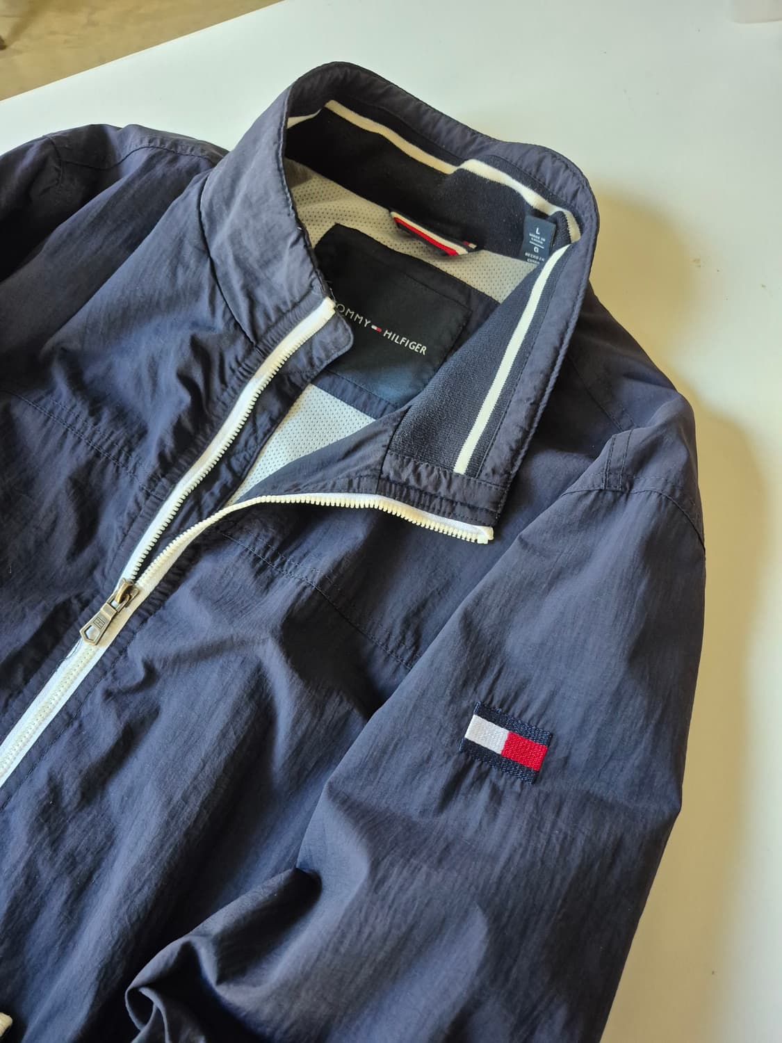 (남성L)타미힐피거 네이비 블루종 자켓 상품이미지4