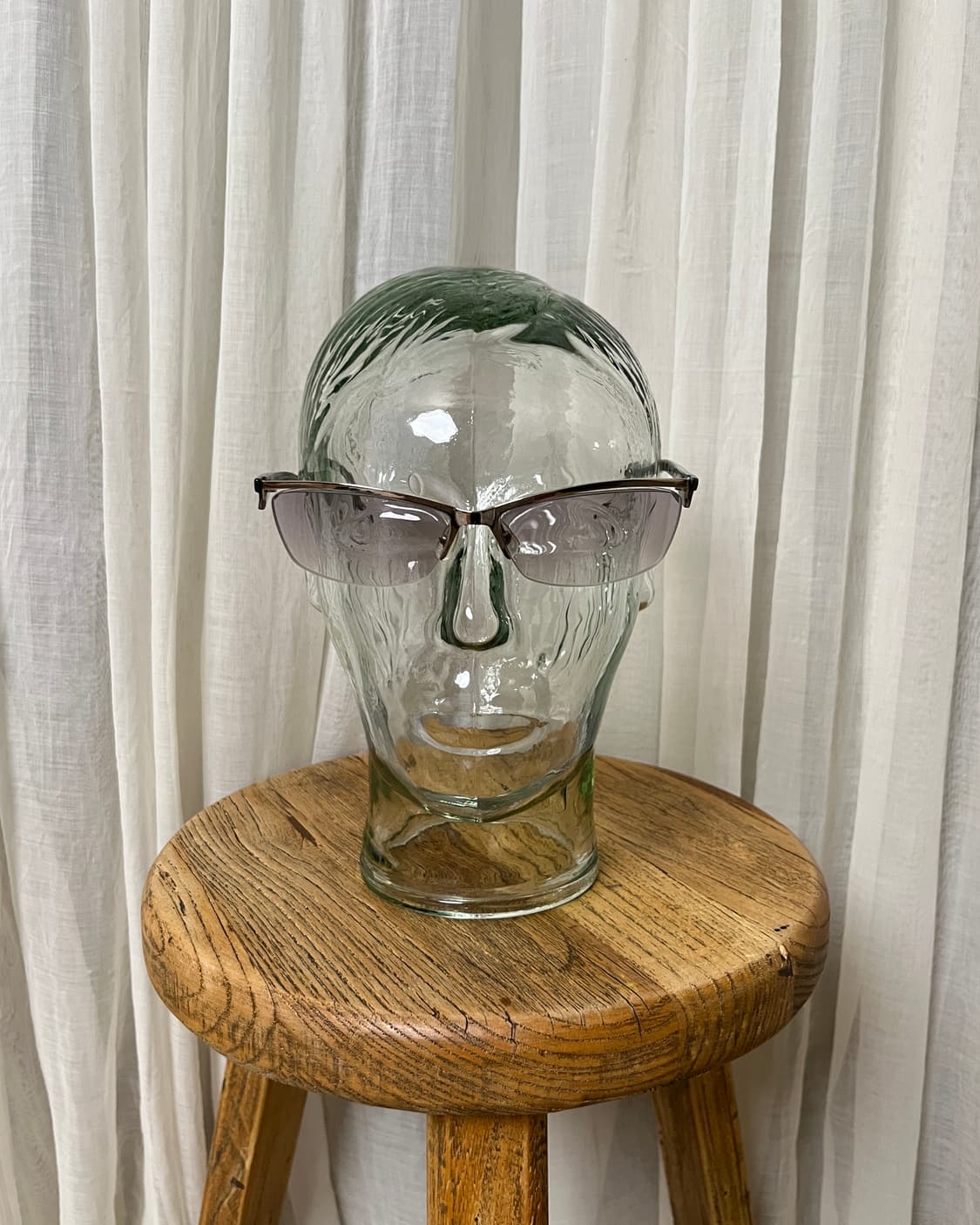 요지야마모토 하프림 선글라스 yohji yamamoto a.a.r 상품이미지8