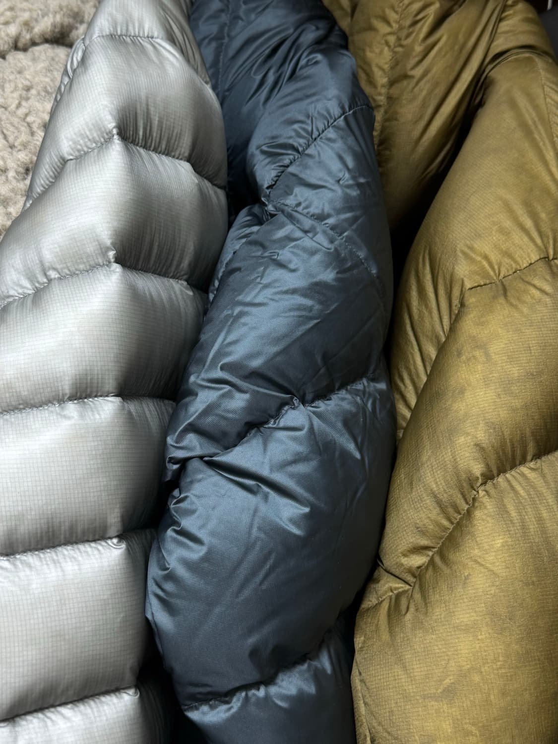 몽벨 라이트 알파인 다운 파카 슬레이트 블루 L [새상품] 상품이미지3