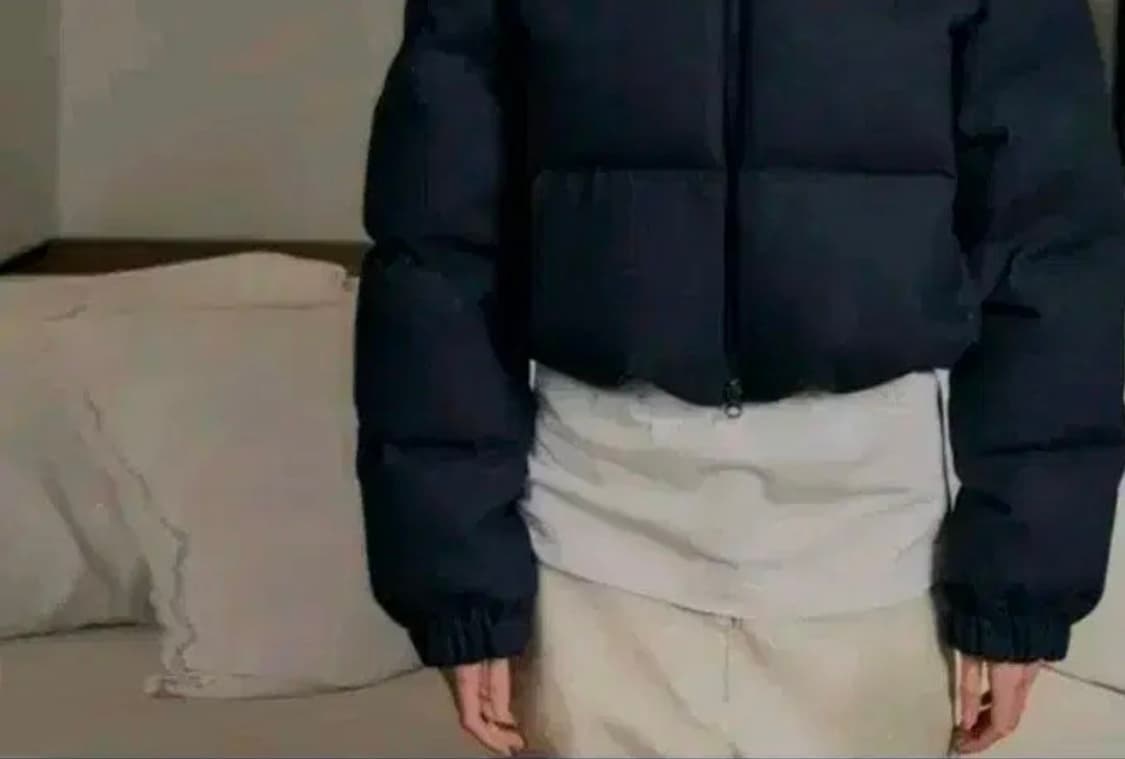 (미사용)로레일즈 데님 크롭 덕다운 자켓 상품이미지6