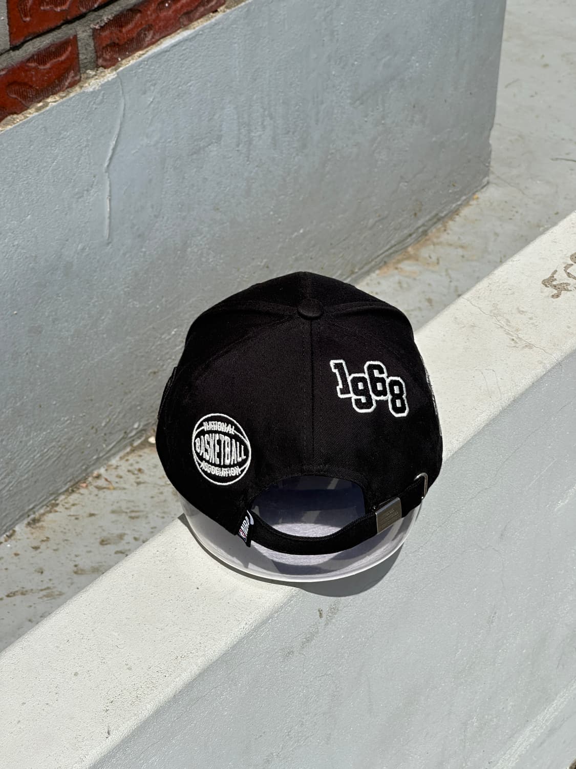 [F] NBA 엔비에이 B로고 블랙 볼캡 모자 상품이미지4