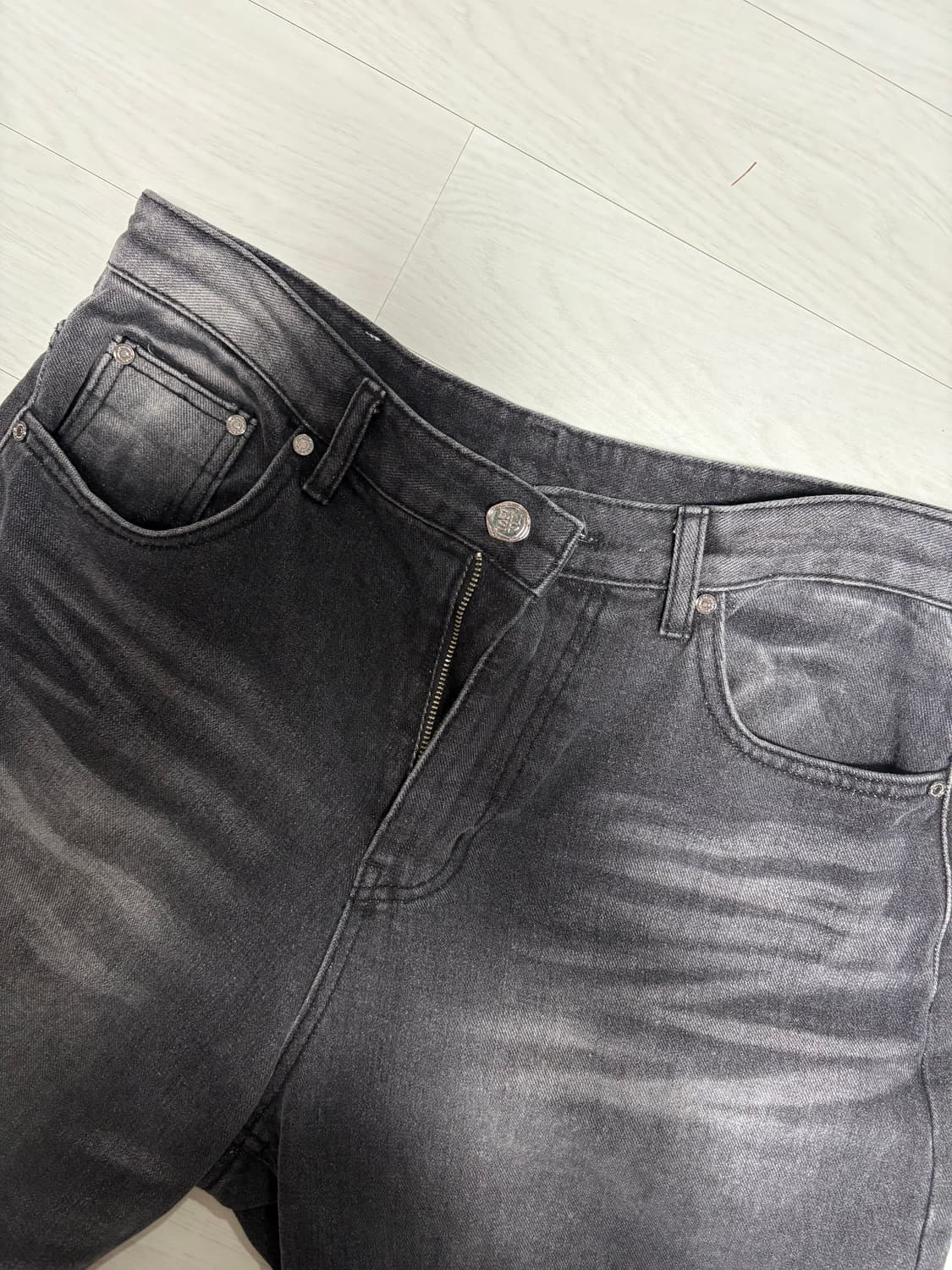 Dnsr 시그니처 와이드 데님 M사이즈 상품이미지4