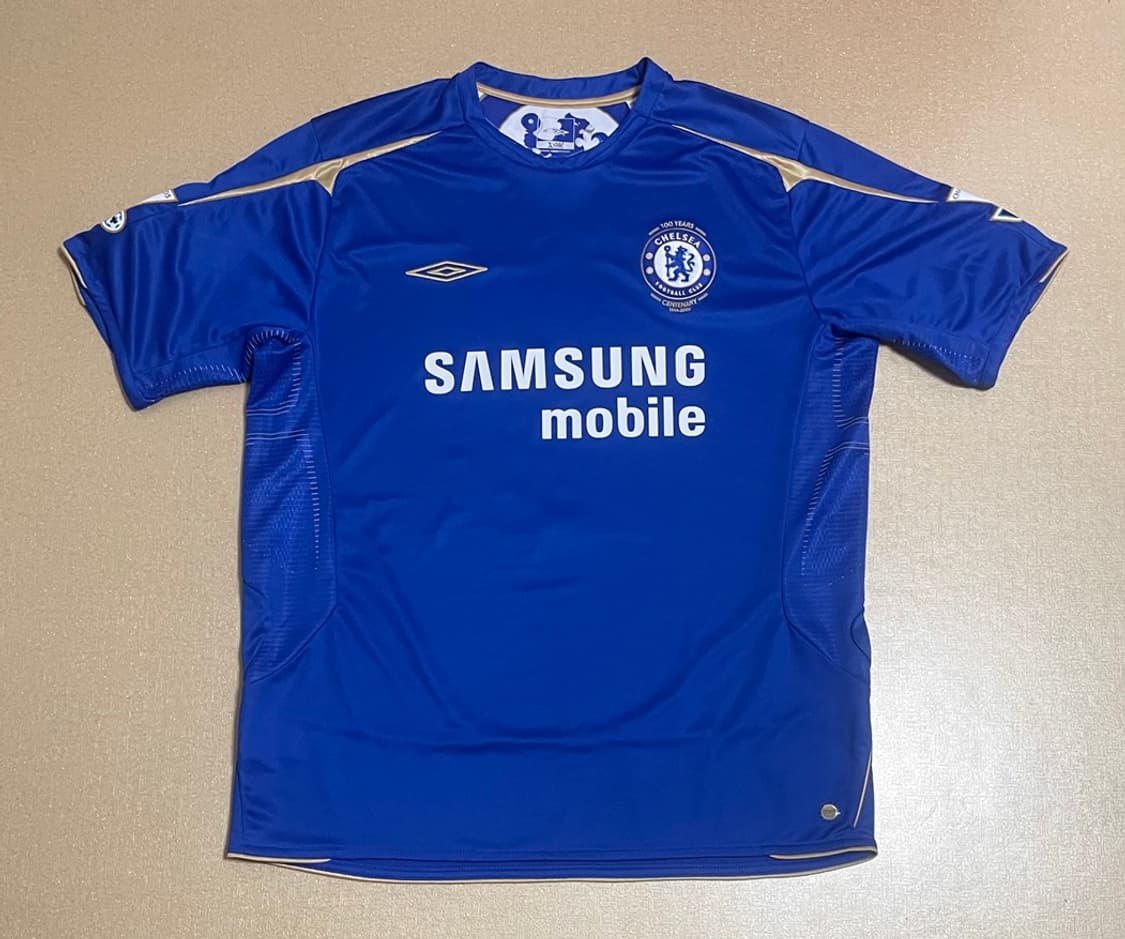 엄브로 첼시 05/06 100주년 홈 셔츠 드록바 No.15 상품이미지9