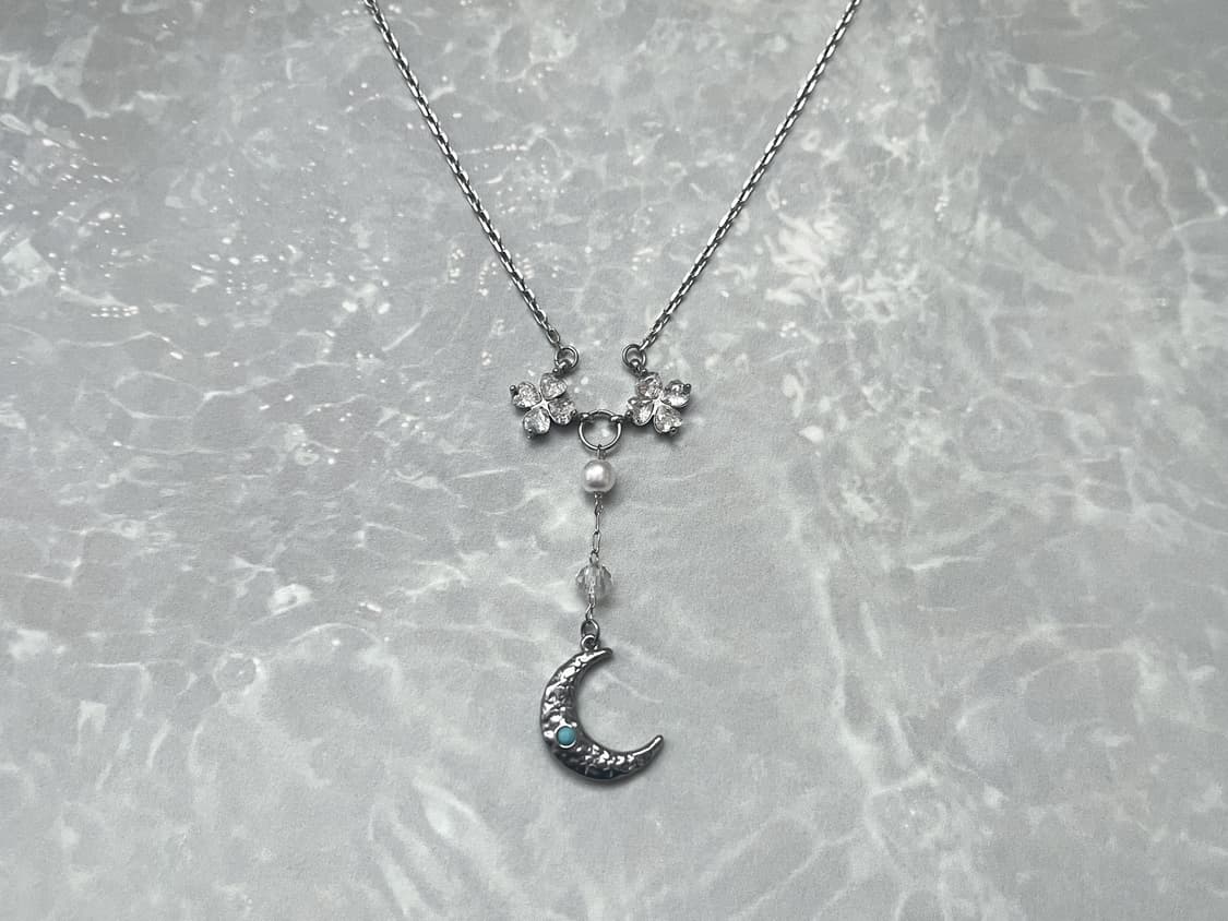 Mood Drop Necklace 달 드롭 써지컬 목걸이 상품이미지8
