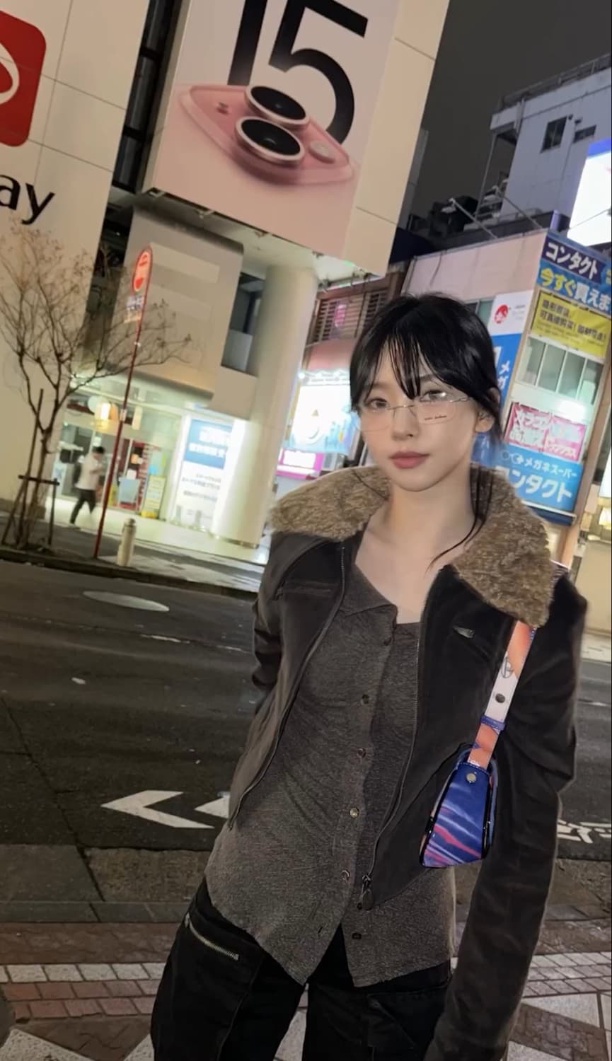 오픈와이와이 카고 포켓 진 블랙 2사이즈(기장만줄임) 카리나 닝닝 바지 상품이미지5