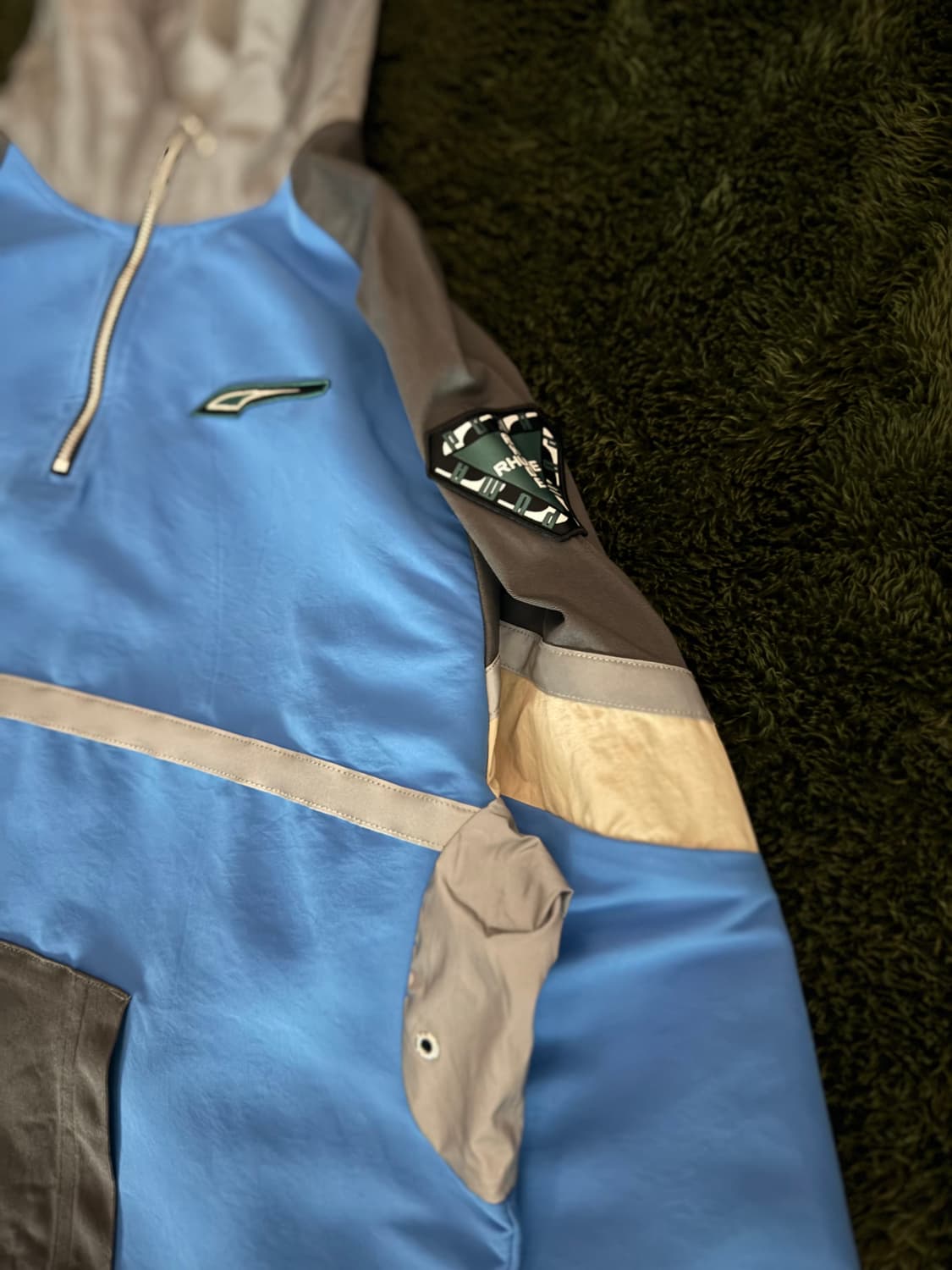 [M] 푸마 X RHUDE 루드 콜라보 하프집 자켓 아노락 상품이미지4