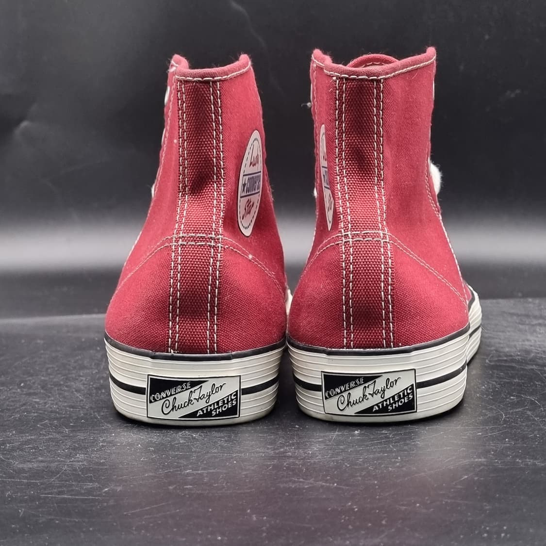 컨버스 럭키스타  버건디 하이탑 250 상품이미지4