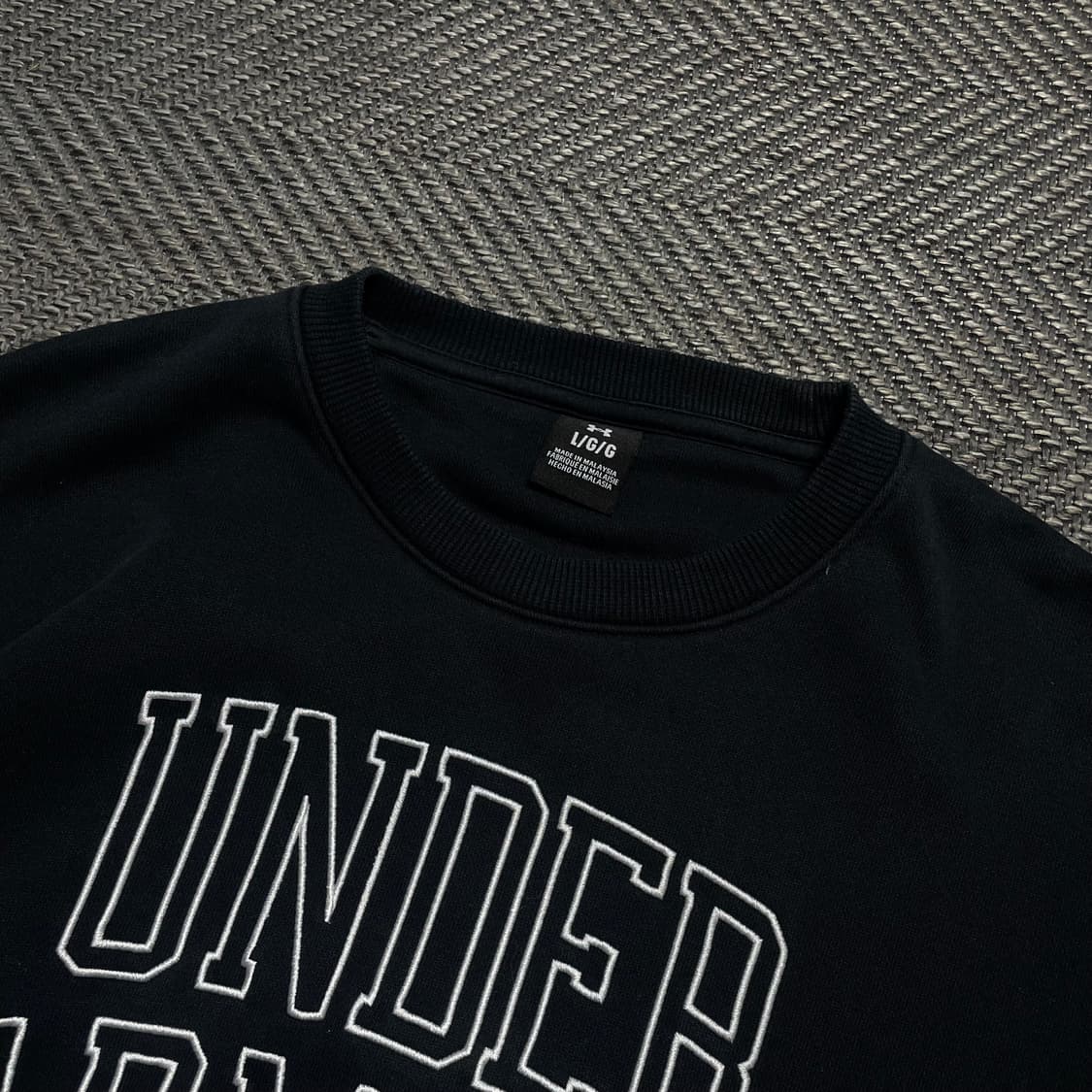 언더아머 빅로고 헤비웨이트 박시핏 크루넥 맨투맨y 5313 상품이미지5